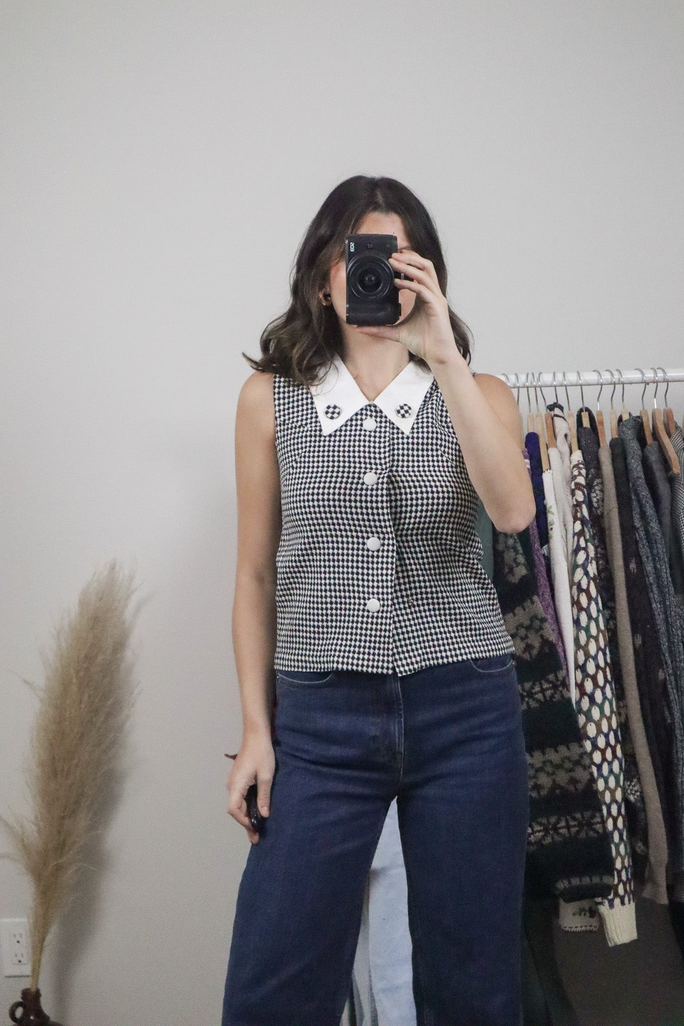 Handmade x Houndstooth Vest (XXS/XS)