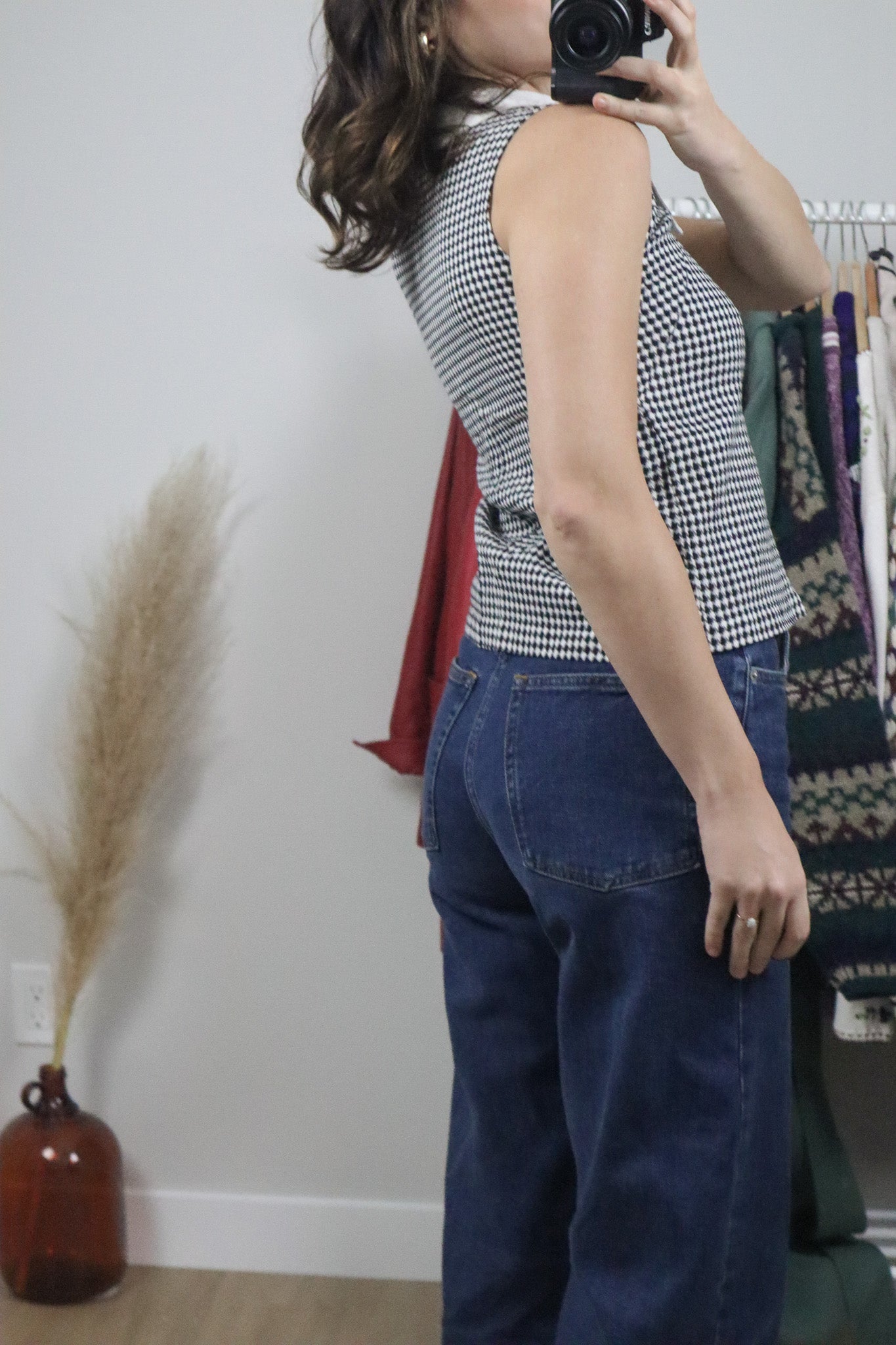 Handmade x Houndstooth Vest (XXS/XS)