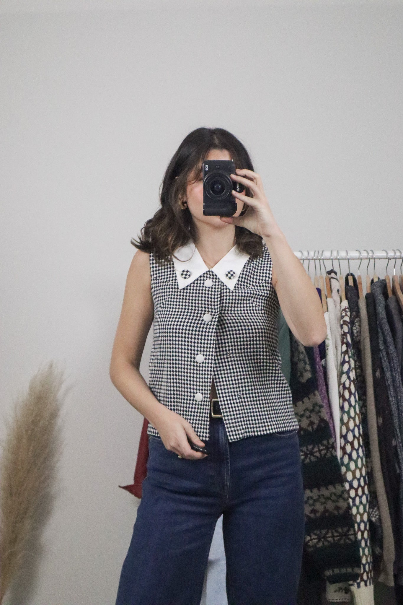 Handmade x Houndstooth Vest (XXS/XS)