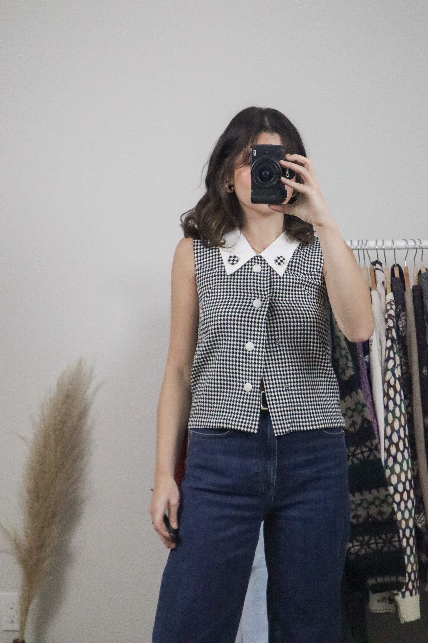 Handmade x Houndstooth Vest (XXS/XS)