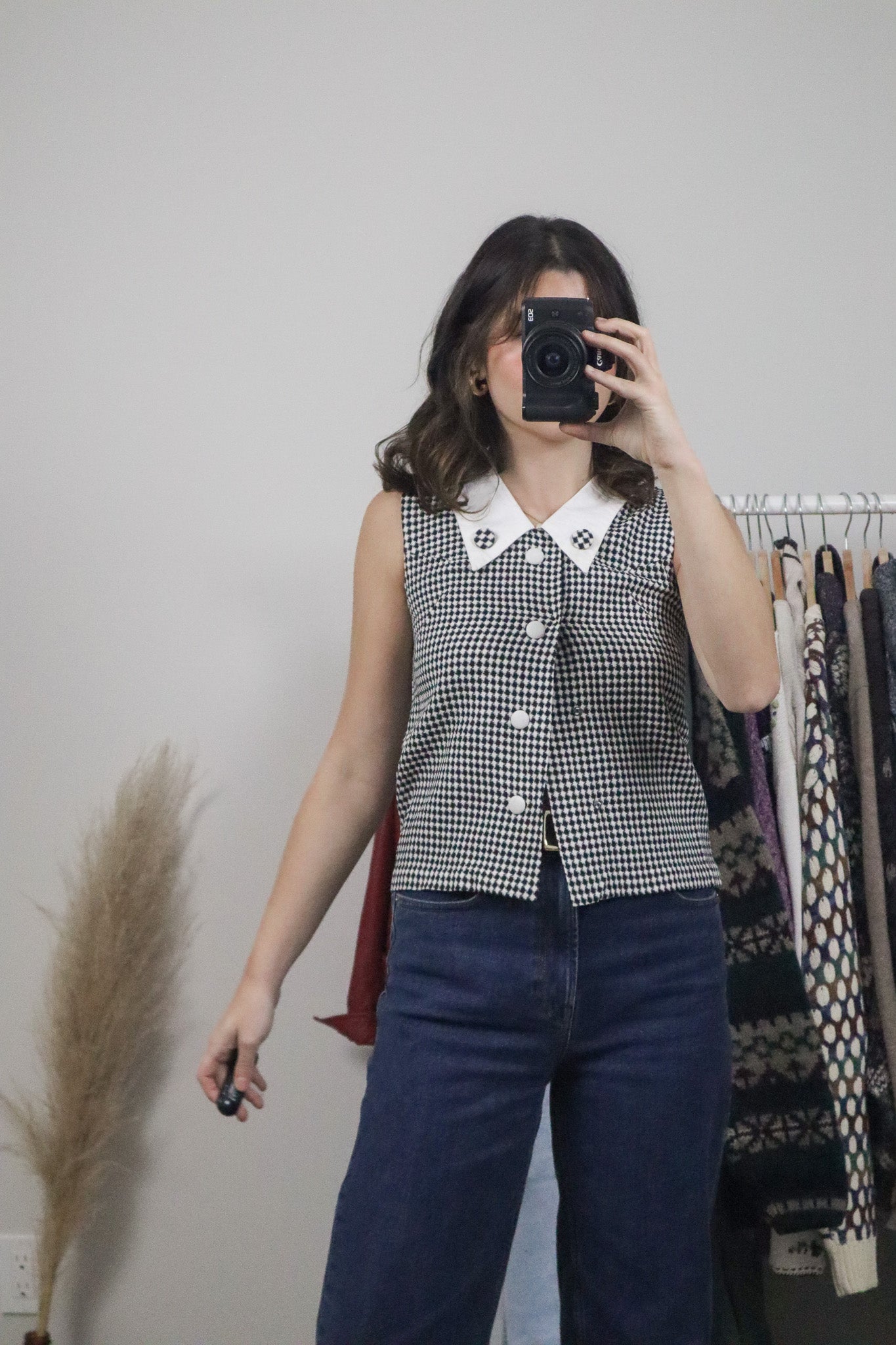 Handmade x Houndstooth Vest (XXS/XS)