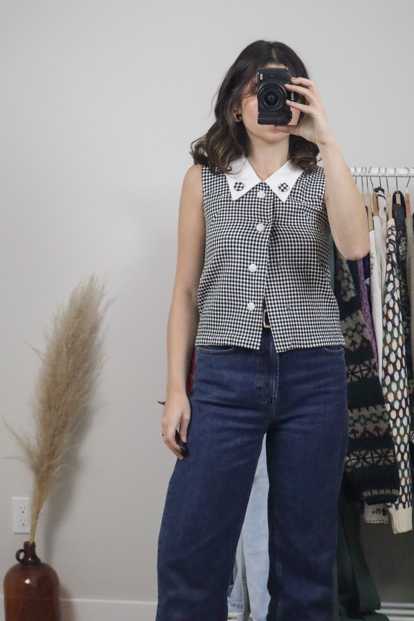 Handmade x Houndstooth Vest (XXS/XS)