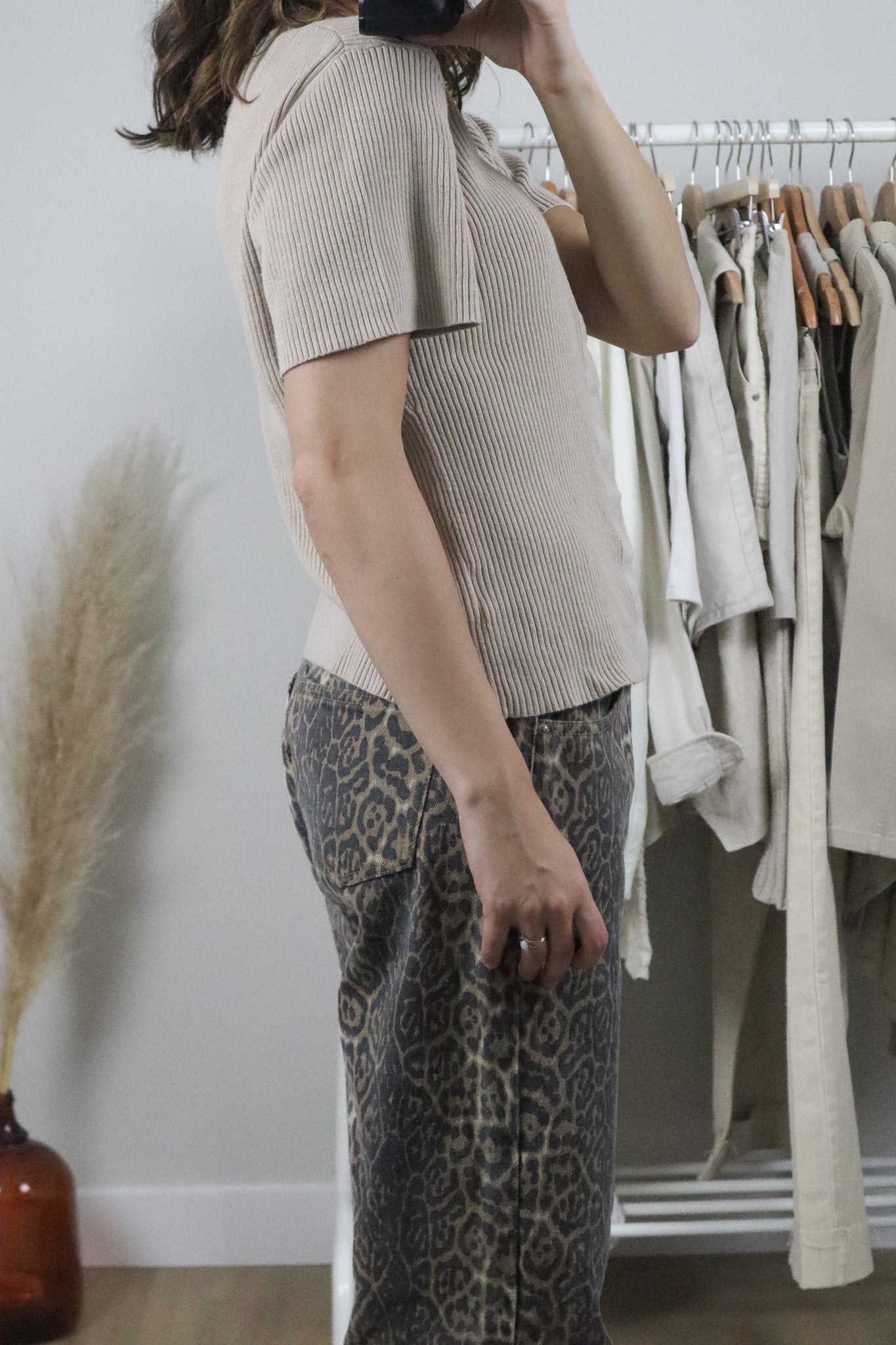 Vintage x Cotton Short-Sleeve Knit (M)