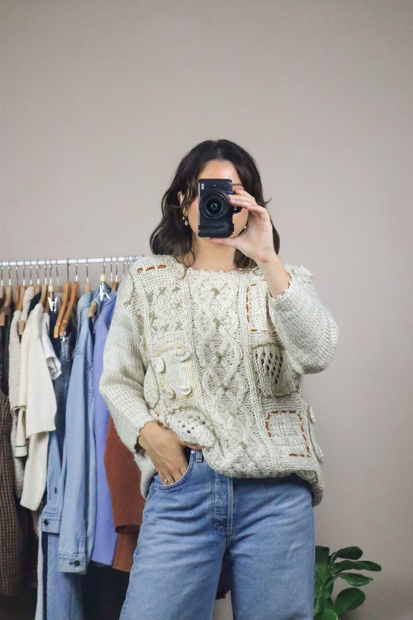 Vintage x Textured Knit (S)