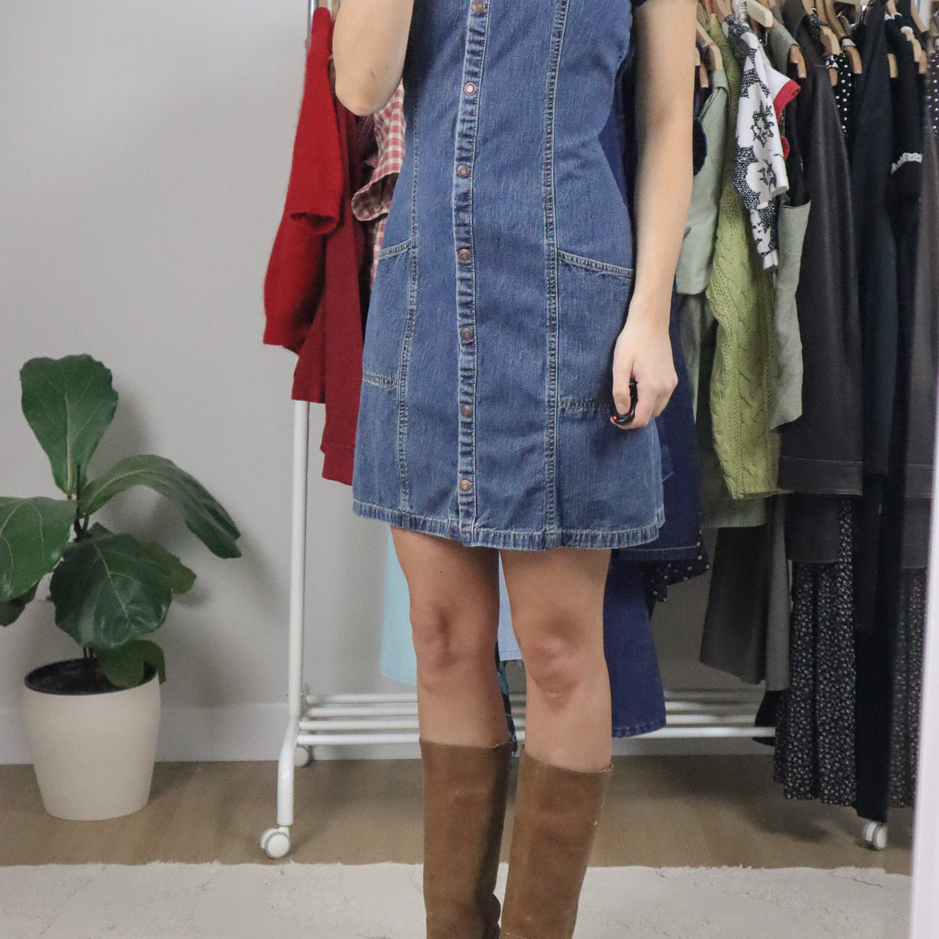 Vintage x Denim Dress (10)