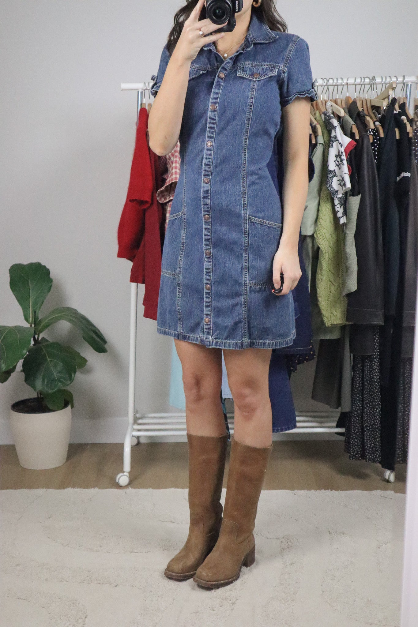 Vintage x Denim Dress (10)