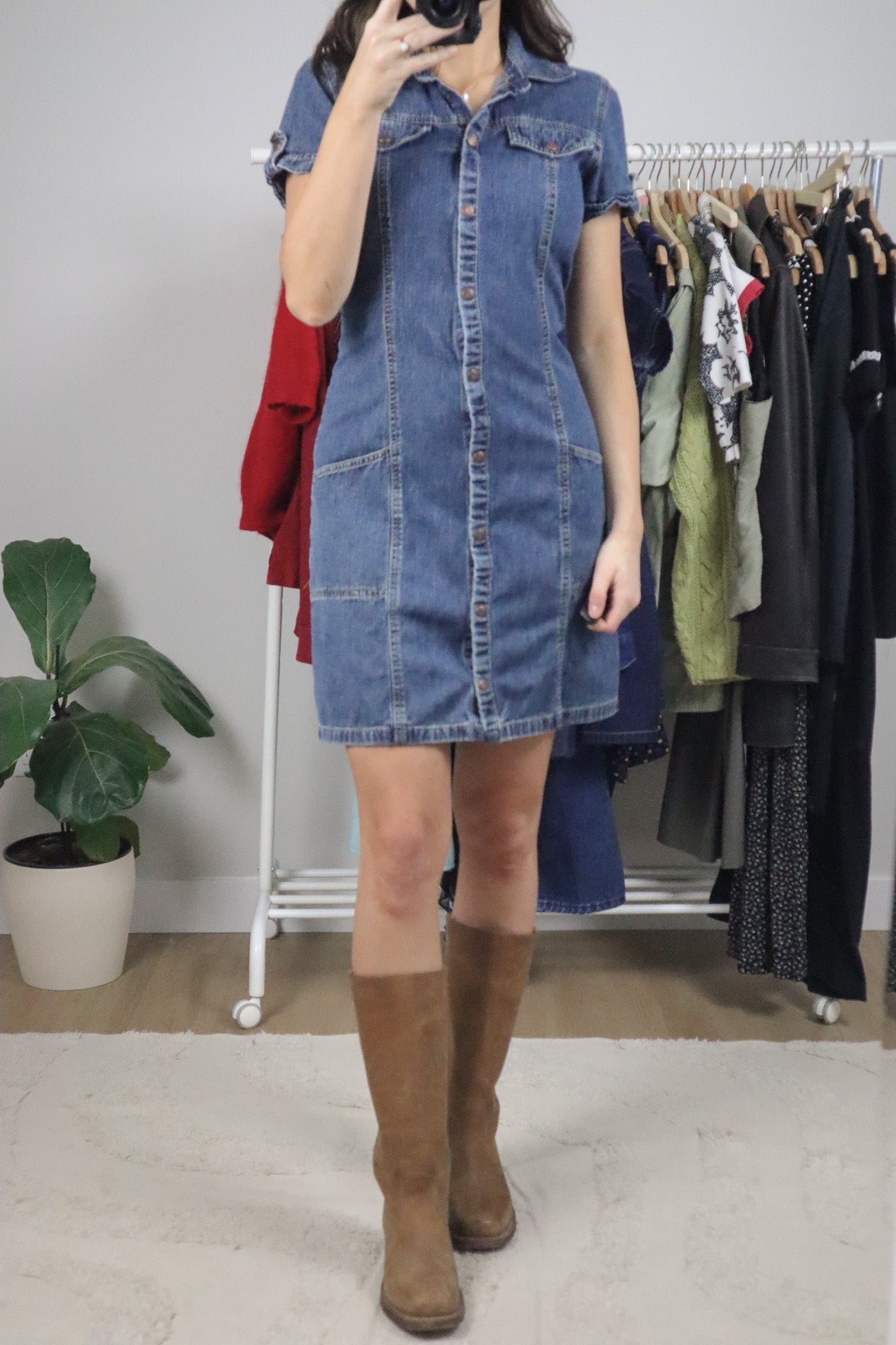 Vintage x Denim Dress (10)