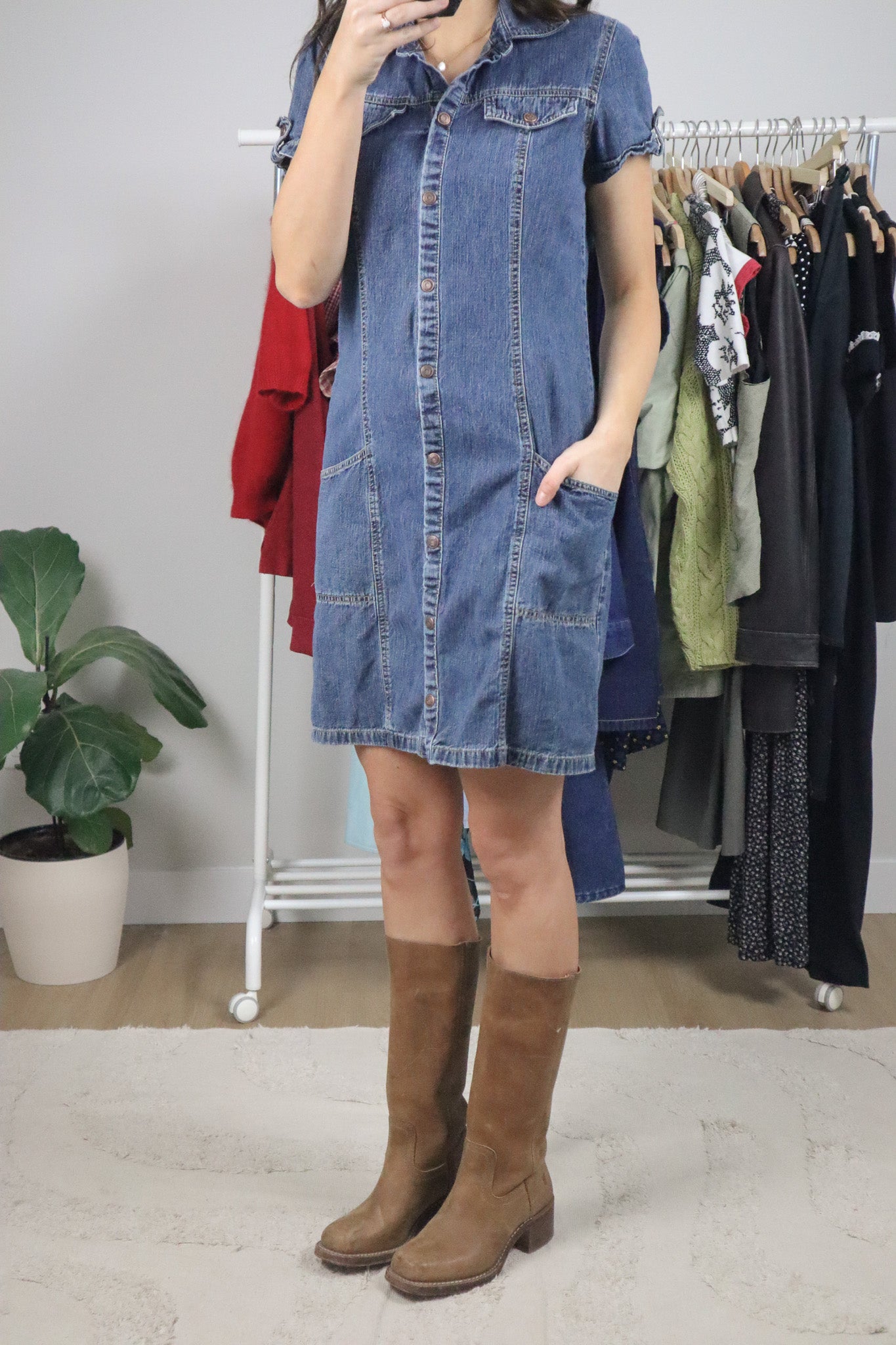 Vintage x Denim Dress (10)