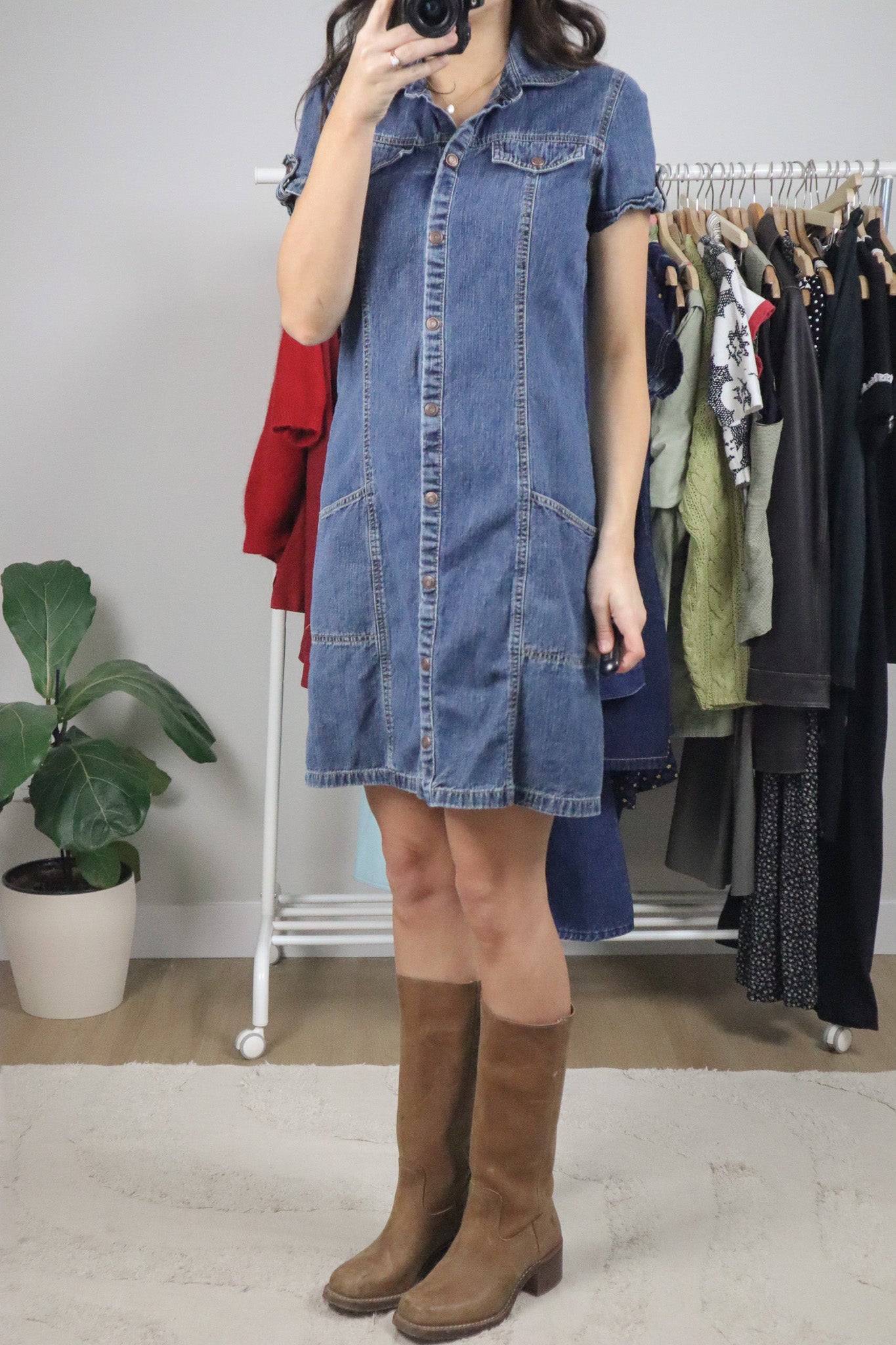 Vintage x Denim Dress (10)