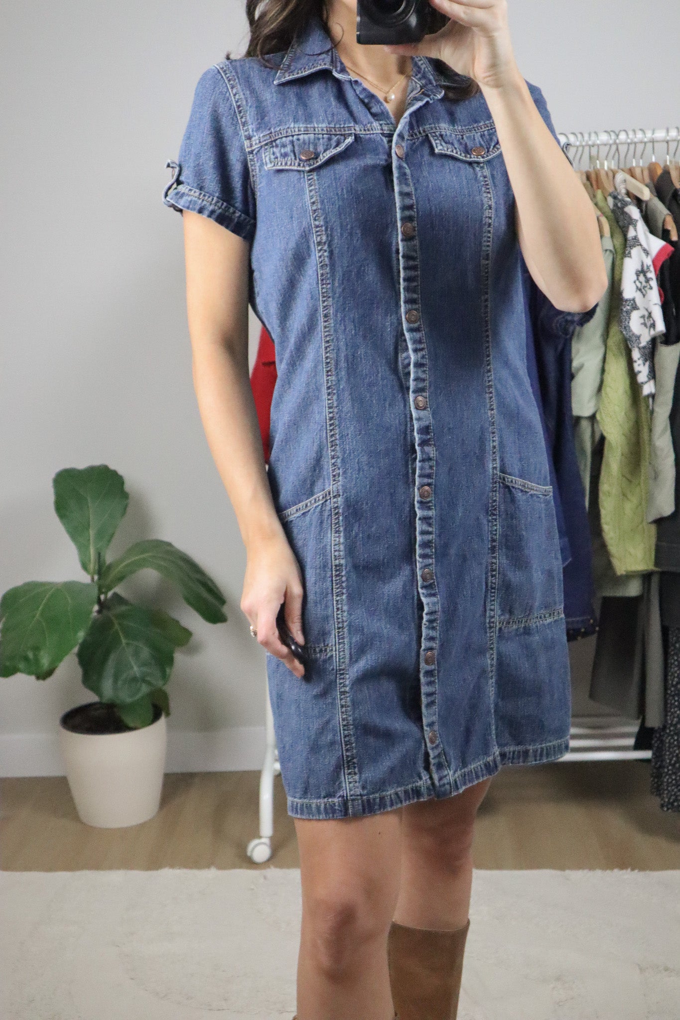 Vintage x Denim Dress (10)
