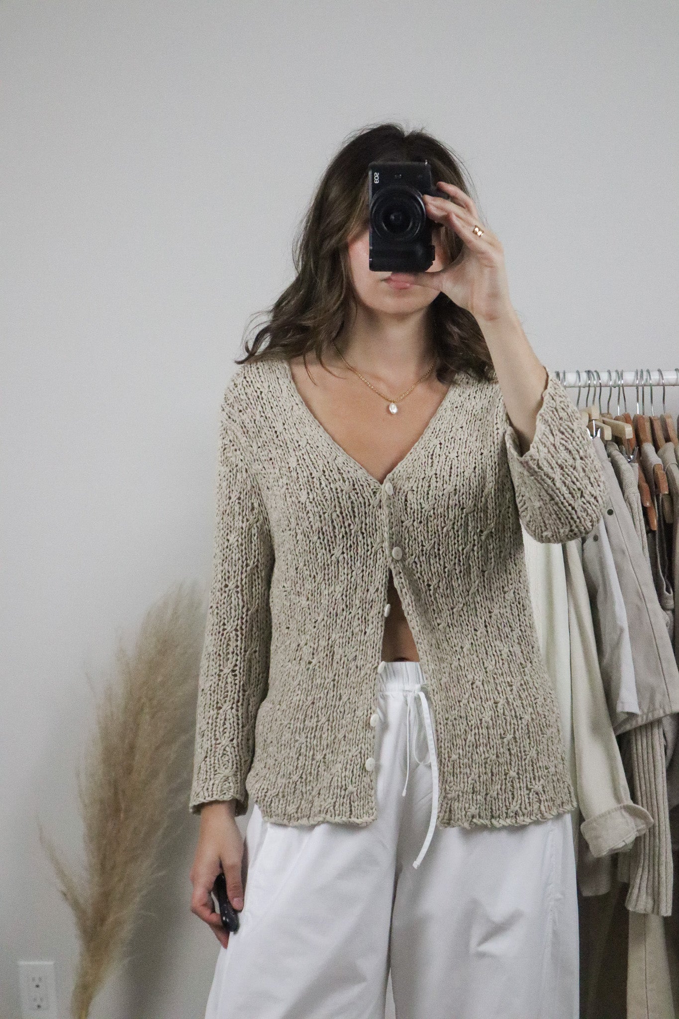 Vintage x Knit Cardigan (M)
