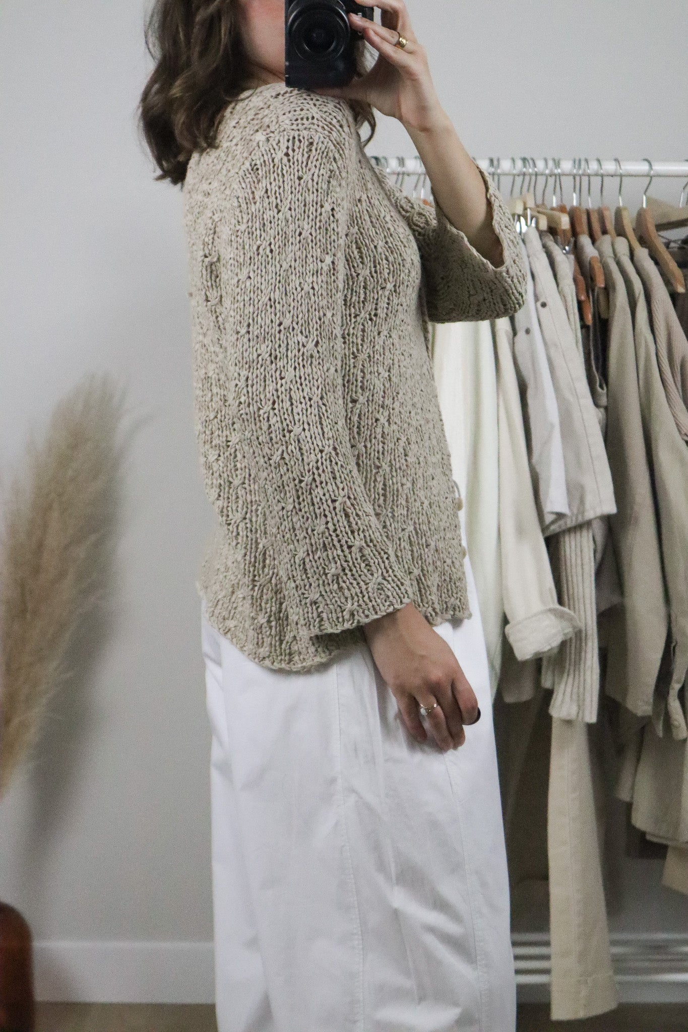 Vintage x Knit Cardigan (M)