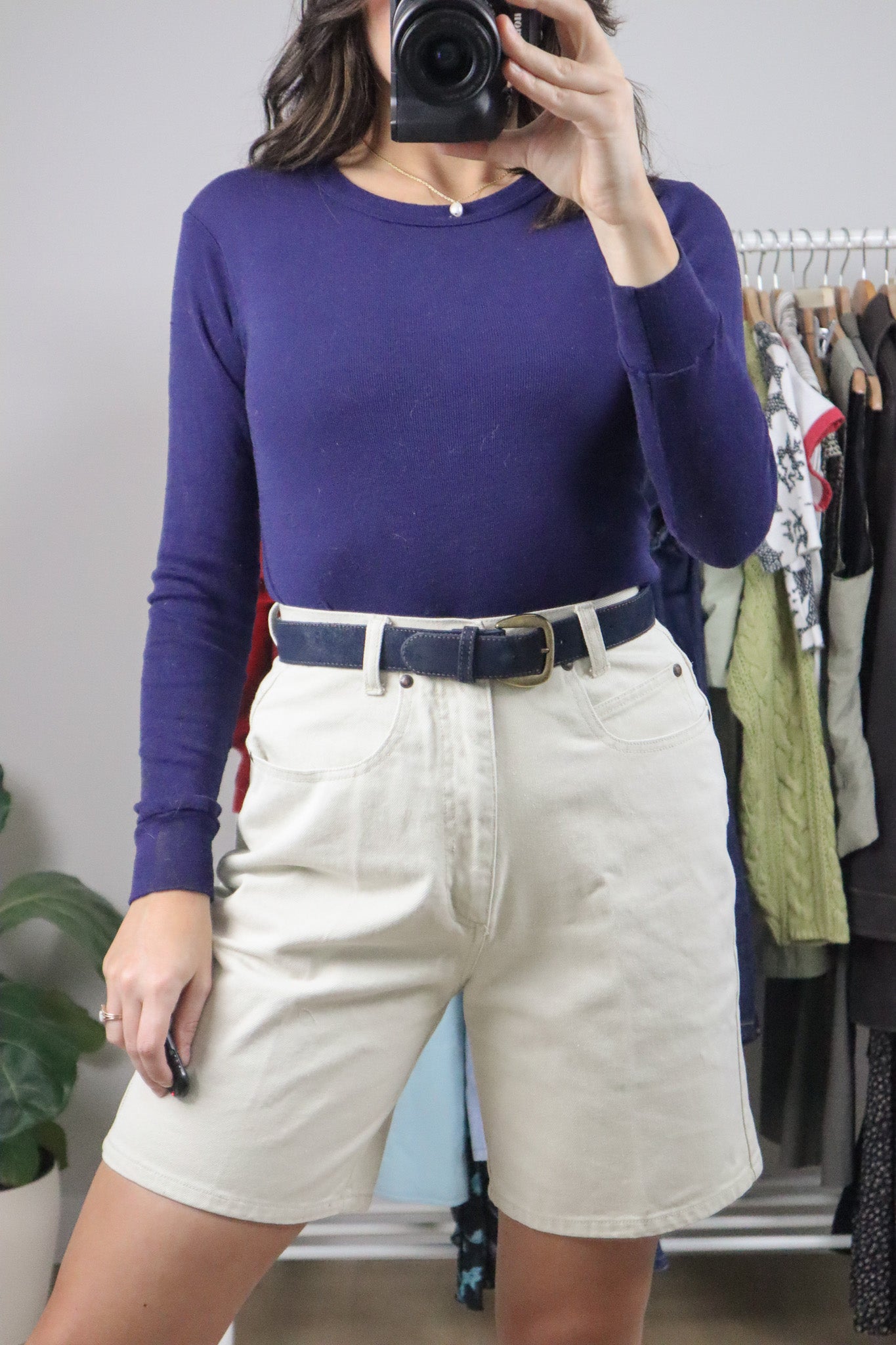Made in Canada x Leather Belt (S)