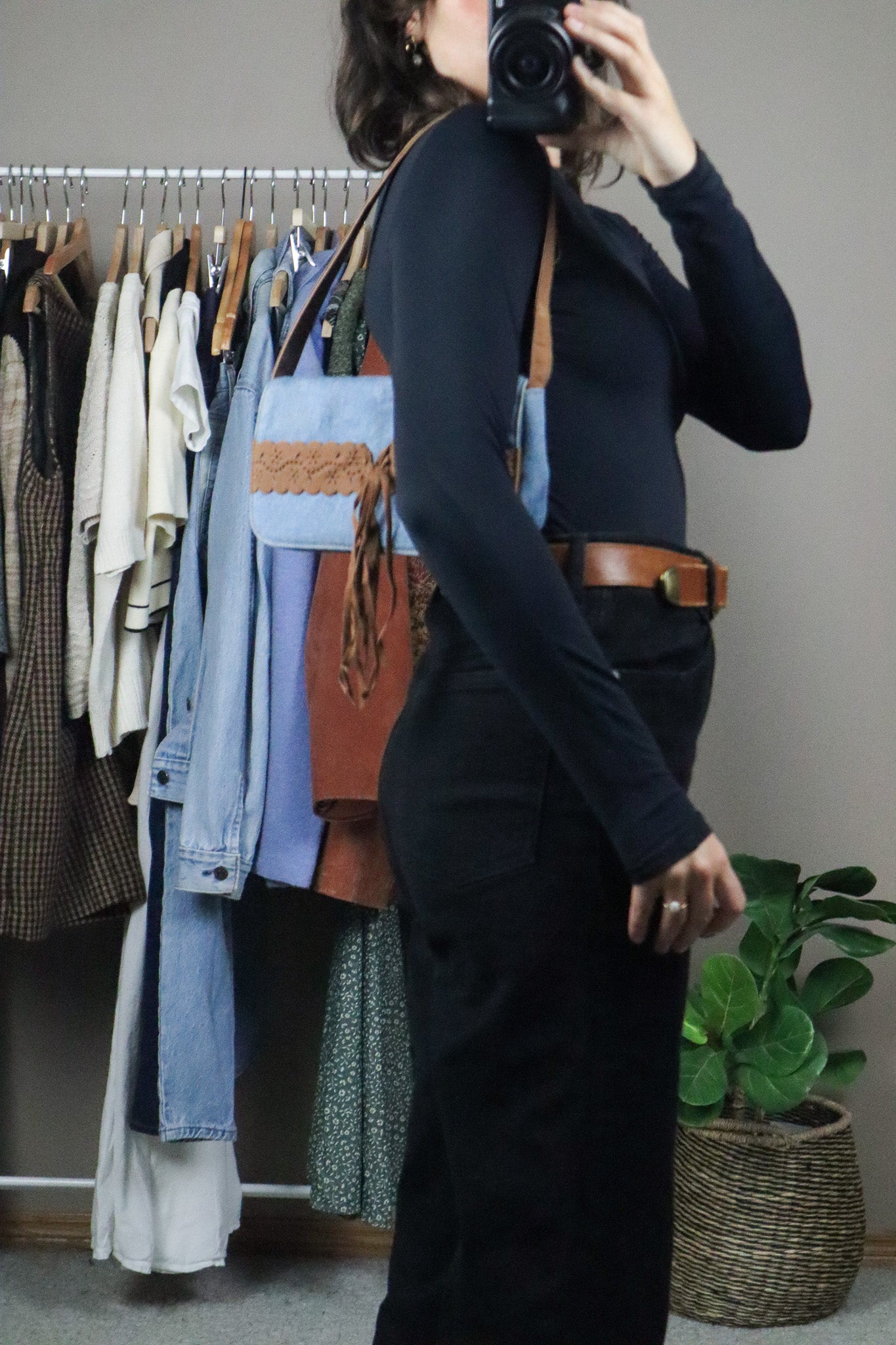 Vintage x Denim Purse
