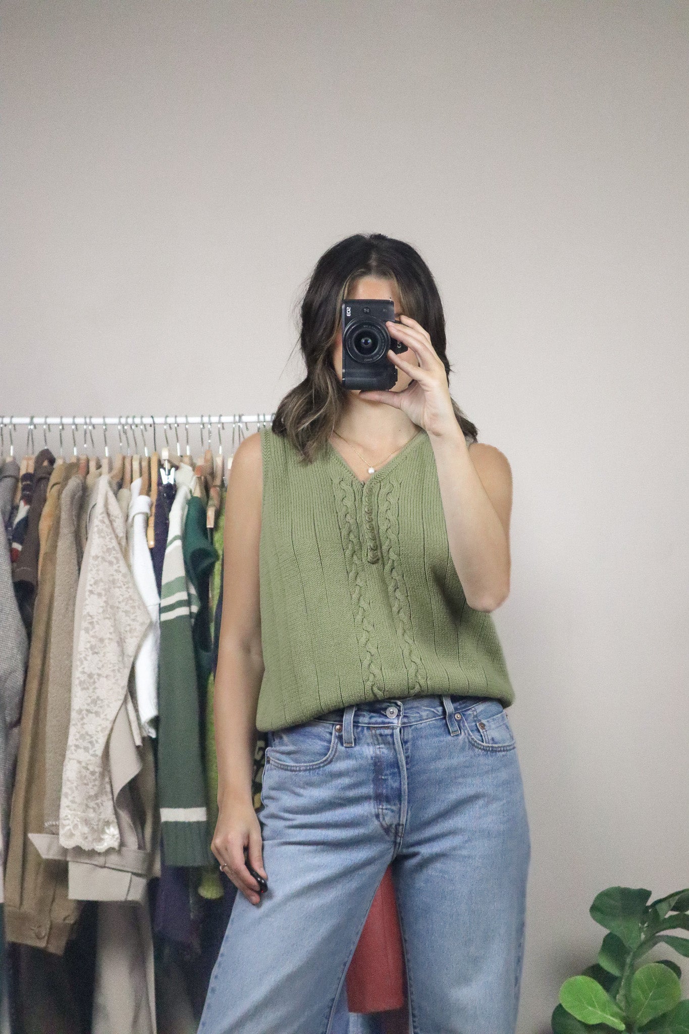 Vintage x Knit Tank (M)