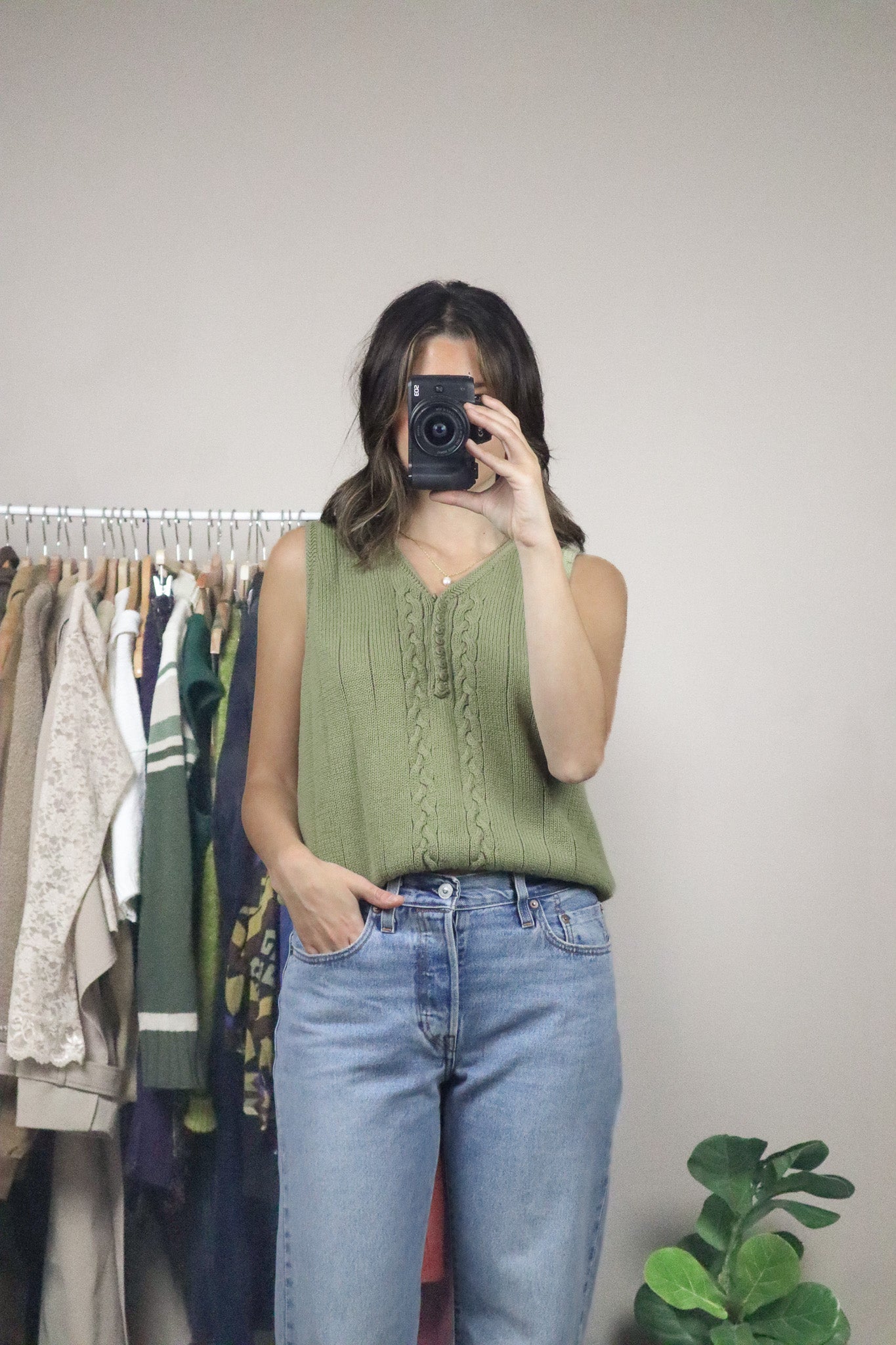 Vintage x Knit Tank (M)