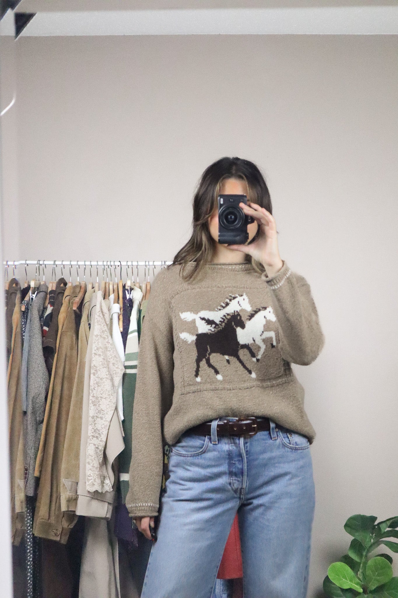 Made in Canada x Vintage x Equestrian Knit (S/M)