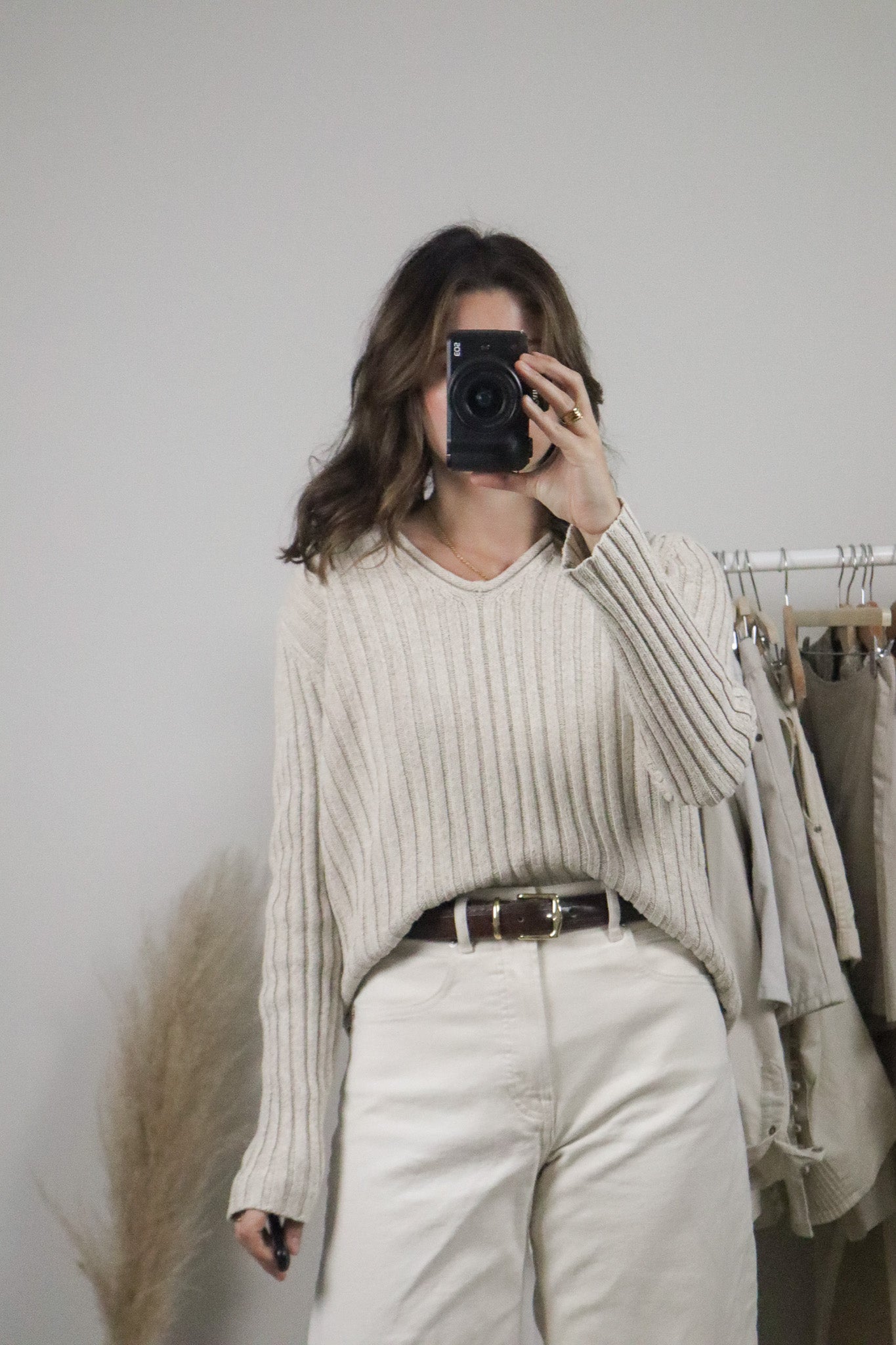 Vintage x Ralph Lauren x Silk/Linen/Cotton Textured Knit (S/M)