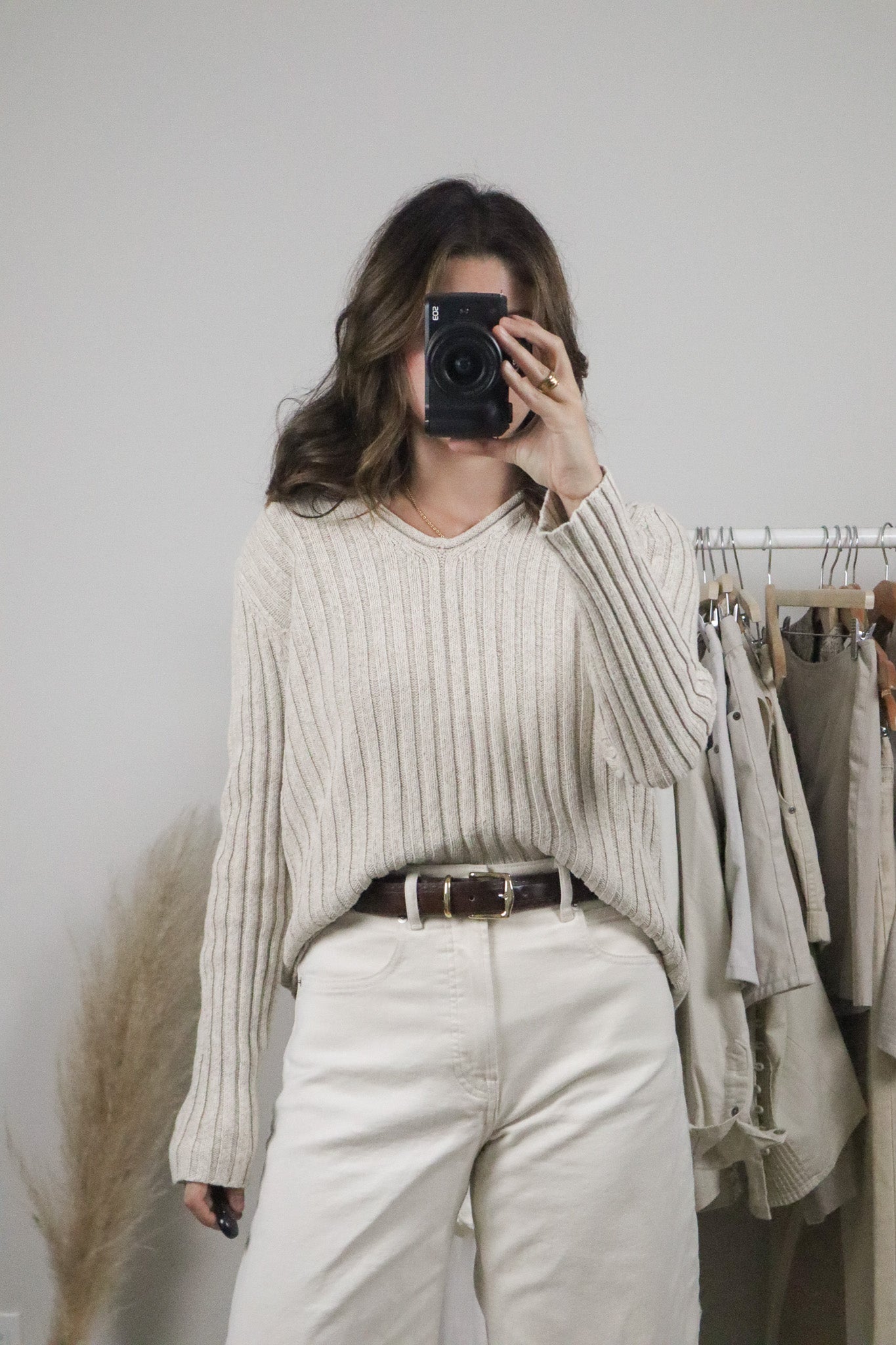 Vintage x Ralph Lauren x Silk/Linen/Cotton Textured Knit (S/M)