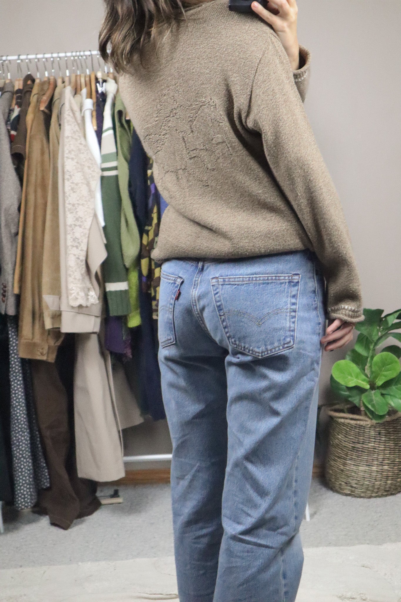 Made in Canada x Vintage x Equestrian Knit (S/M)