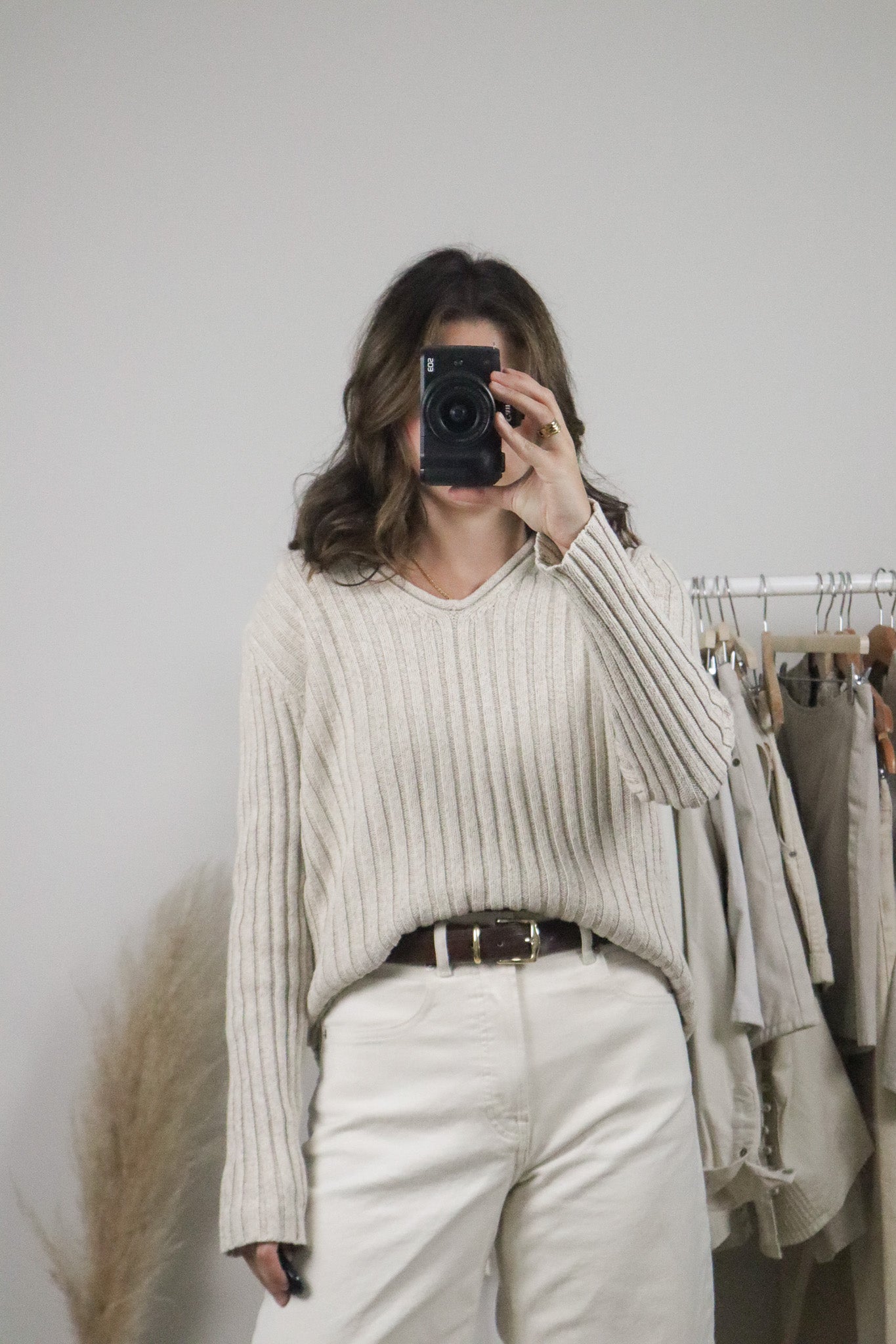 Vintage x Ralph Lauren x Silk/Linen/Cotton Textured Knit (S/M)