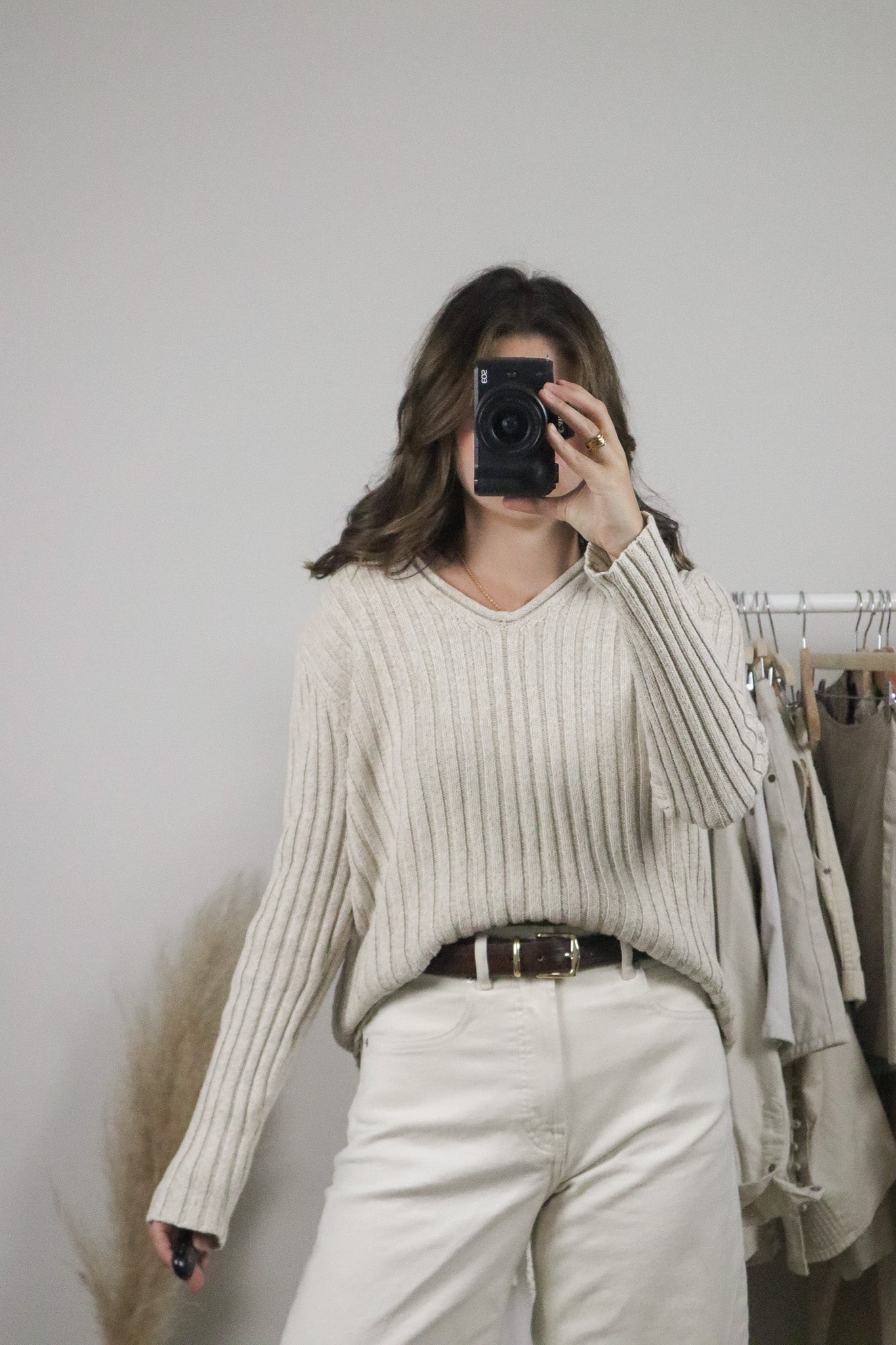 Vintage x Ralph Lauren x Silk/Linen/Cotton Textured Knit (S/M)