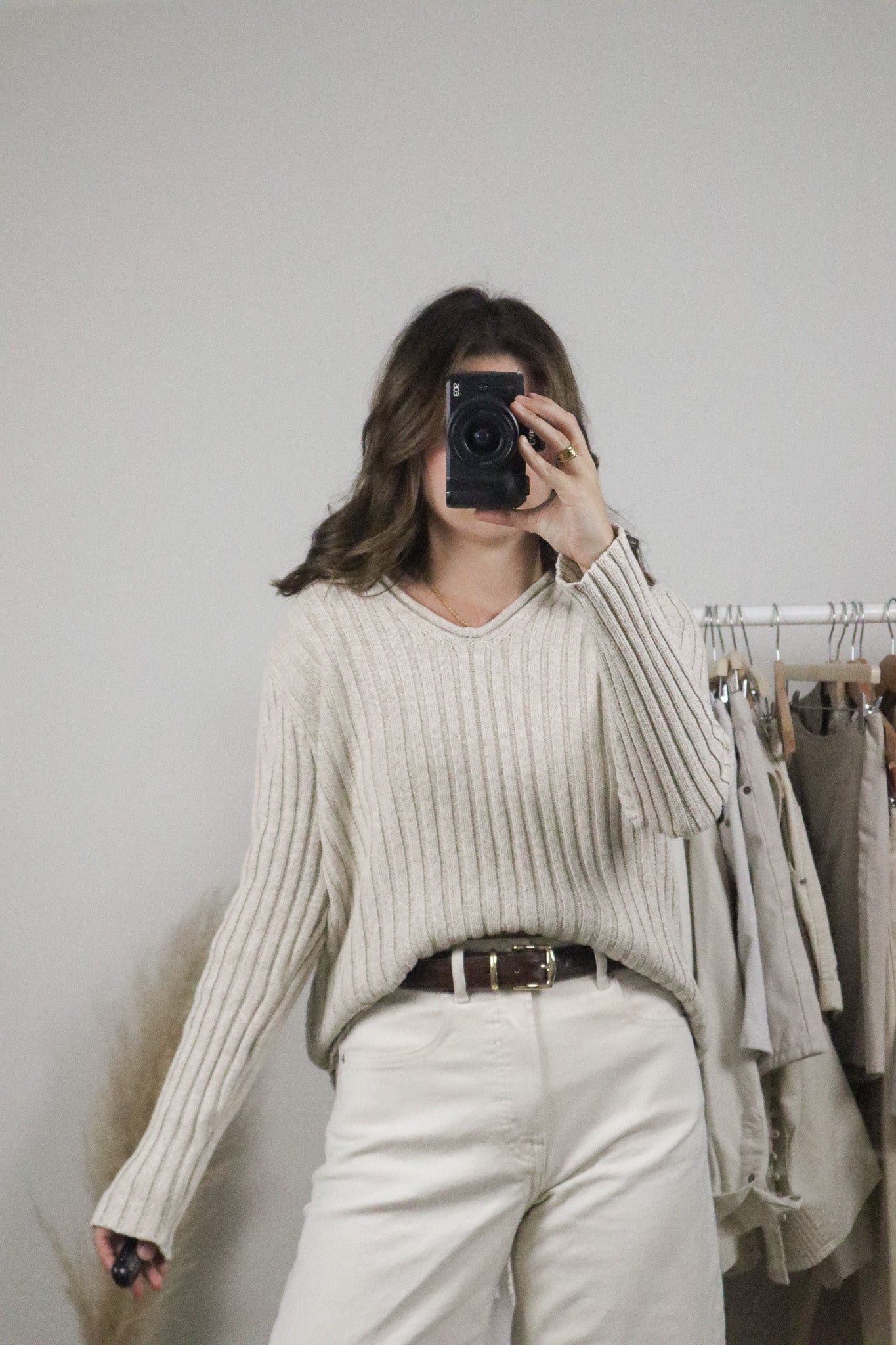 Vintage x Ralph Lauren x Silk/Linen/Cotton Textured Knit (S/M)