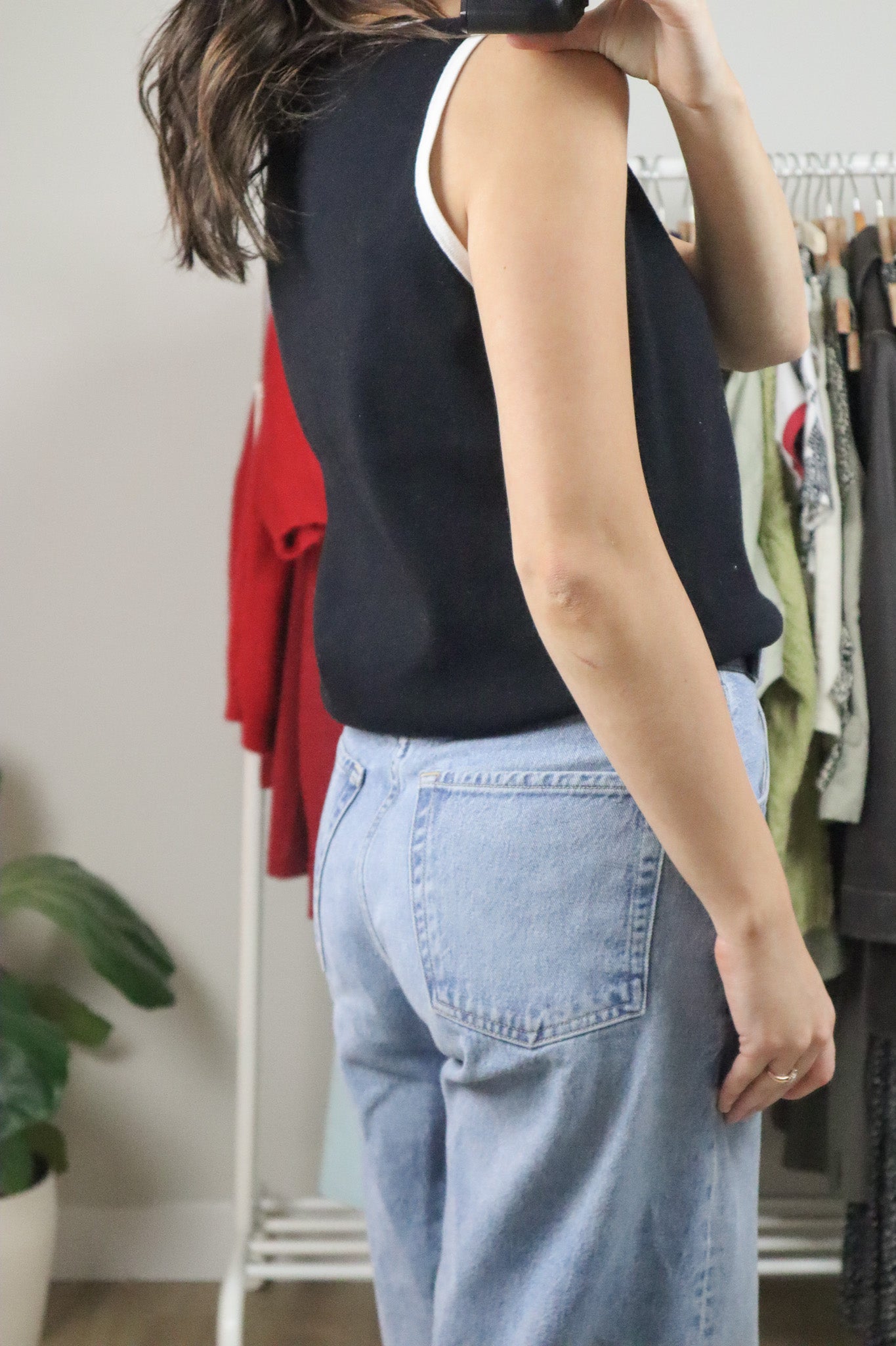 Vintage x Contrast Trim Tank (L/XL)