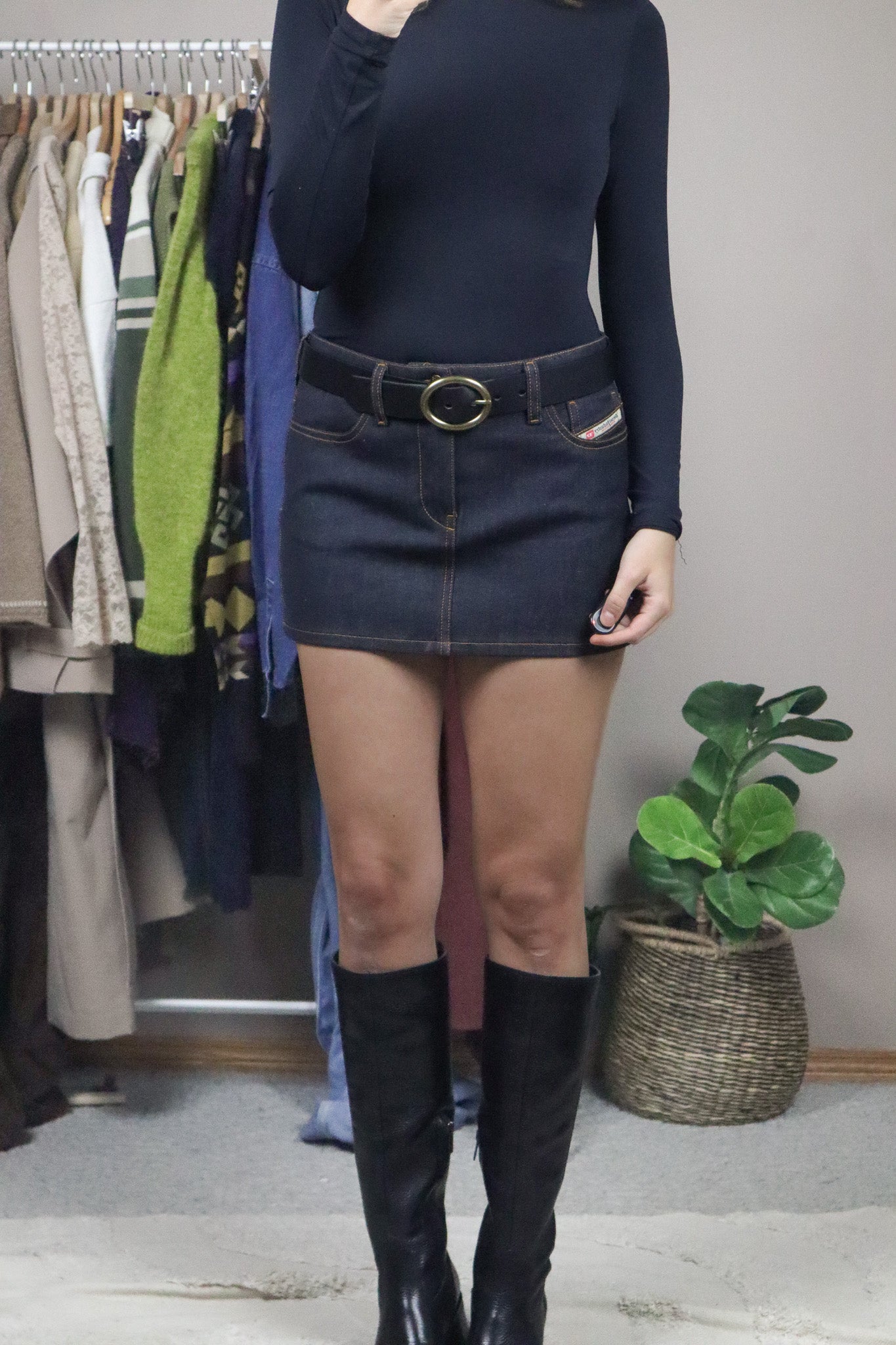 Modern x Leather Belt (M)