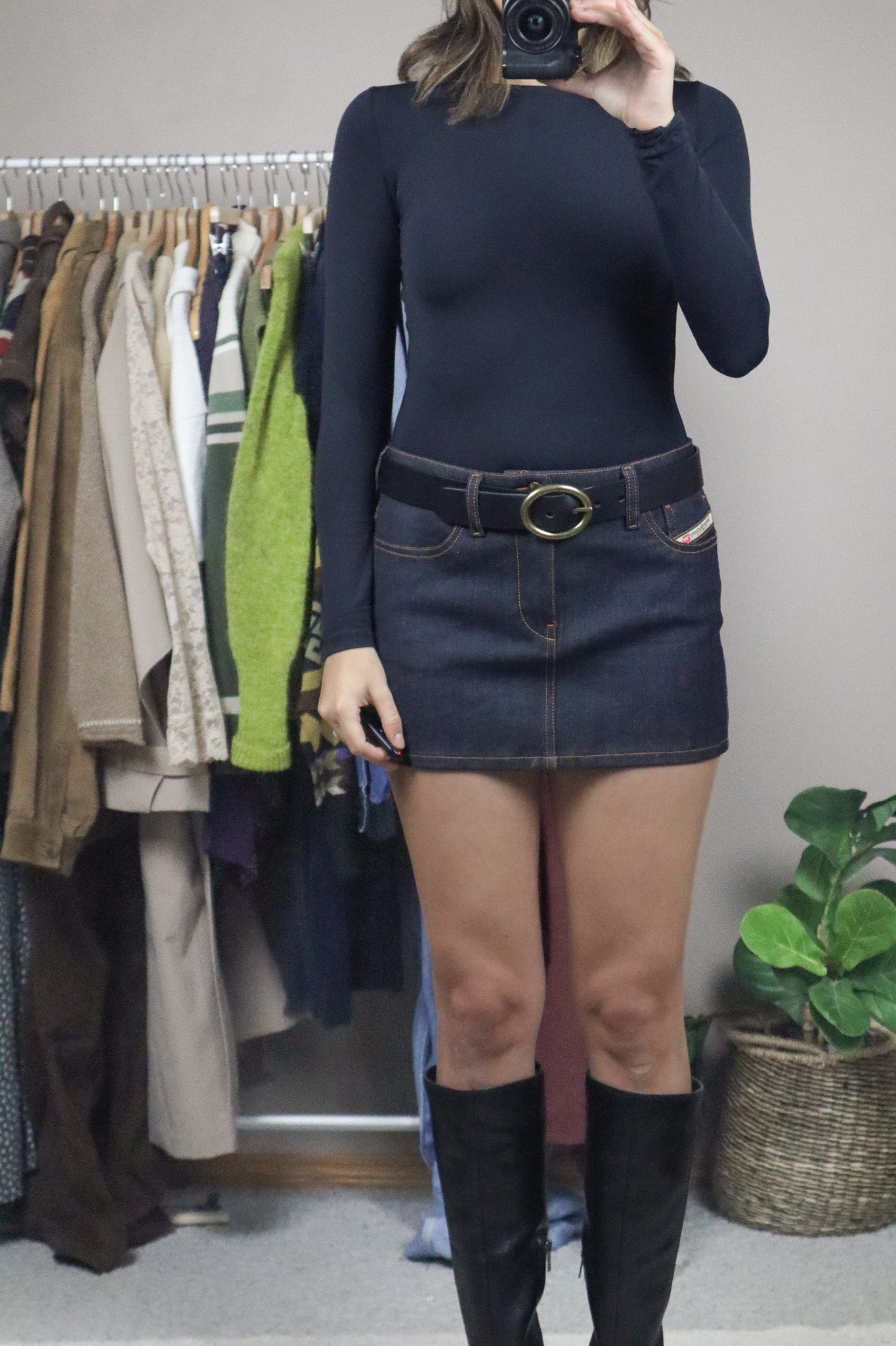 Modern x Leather Belt (M)