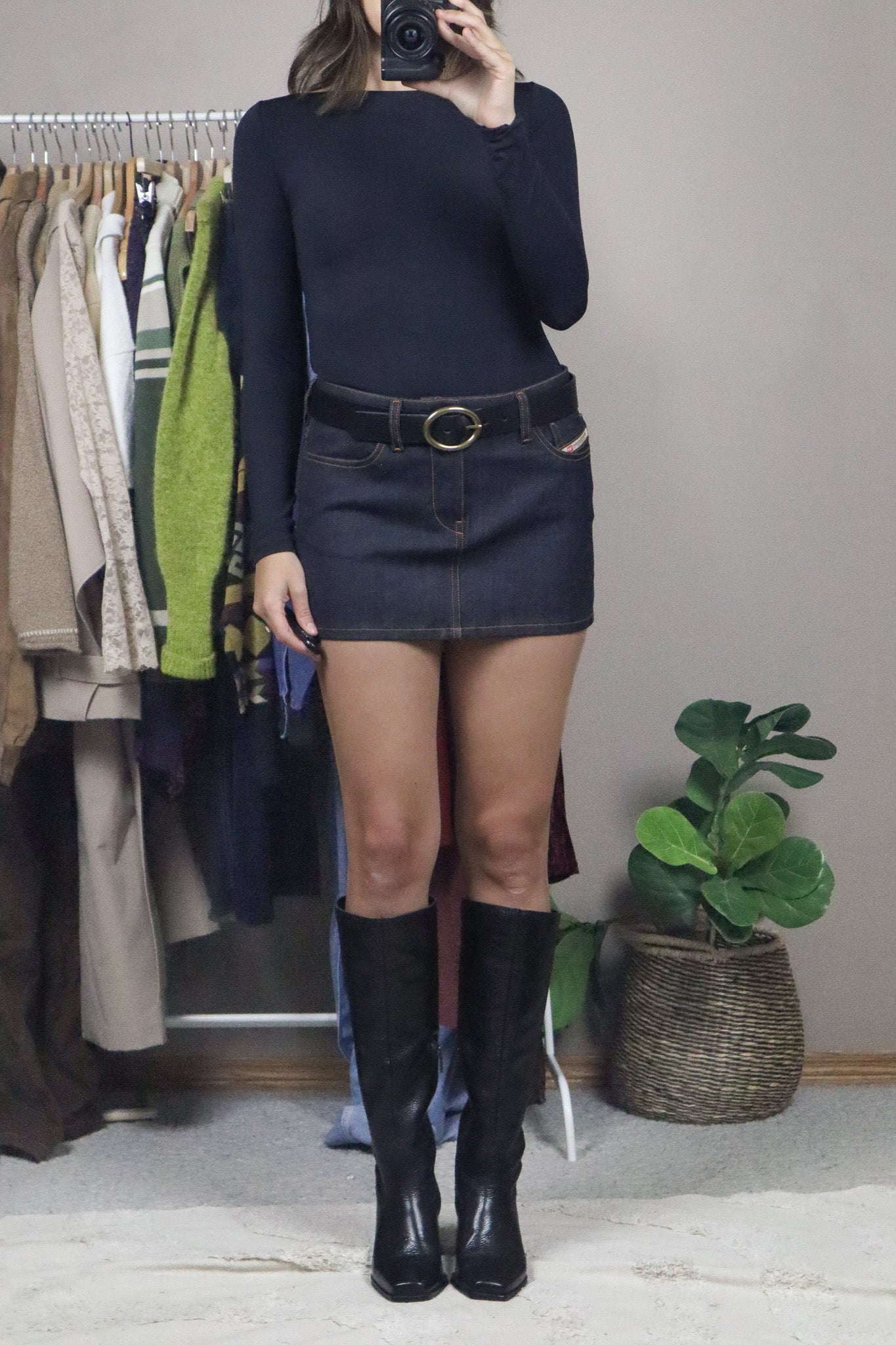 Modern x Leather Belt (M)