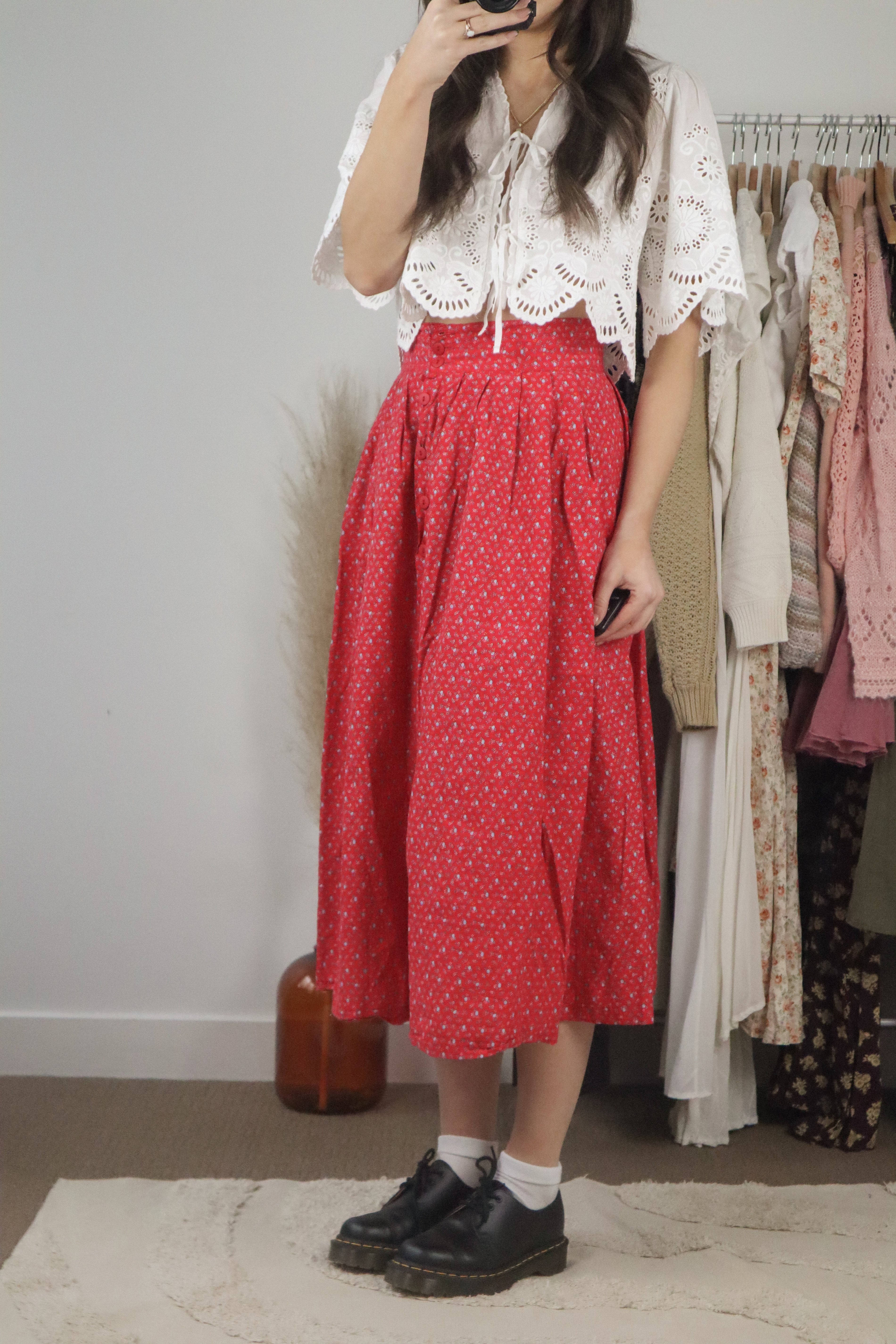 Made in Canada x Vintage x 70s Midi Skirt (4)