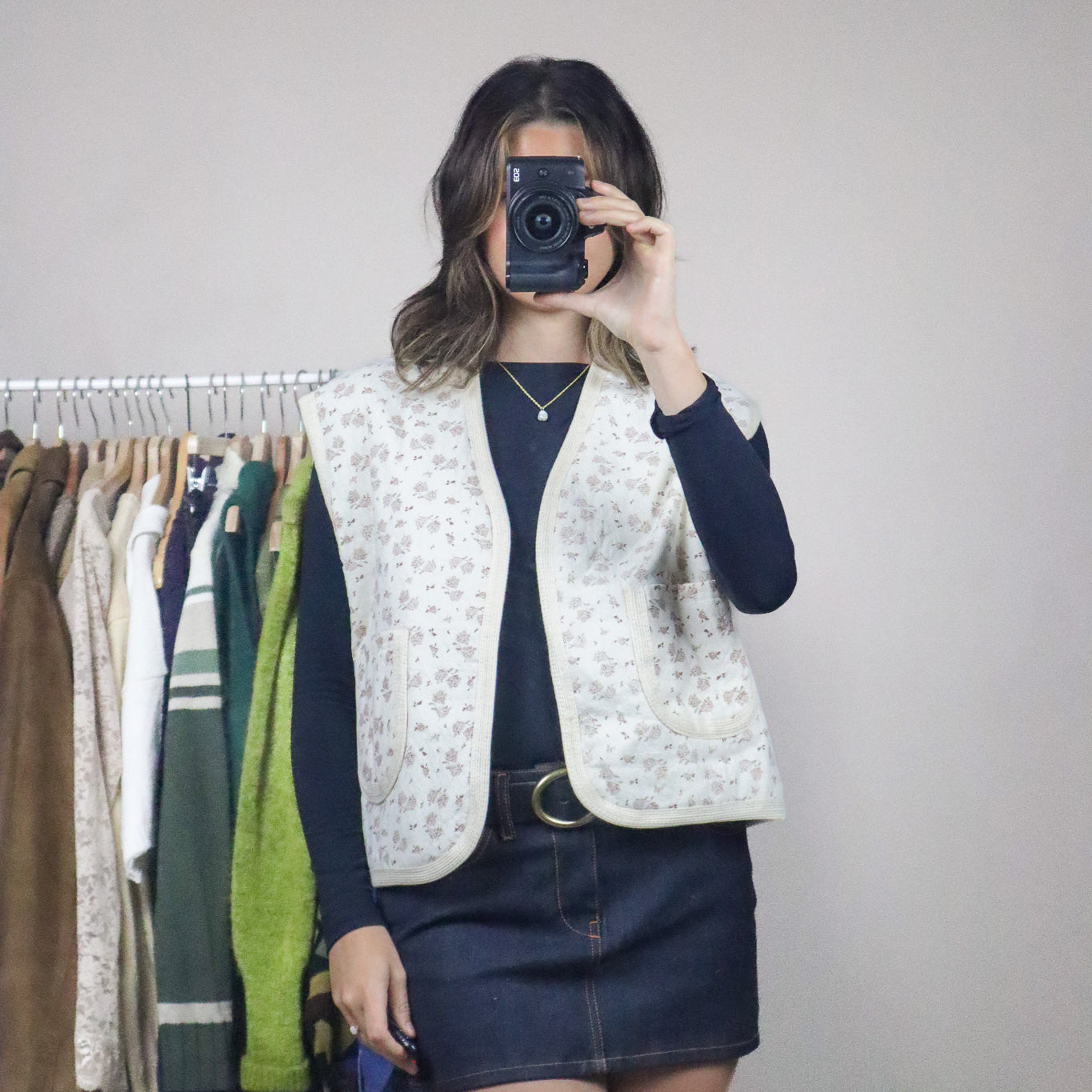 Modern x Floral Vest (M/L)