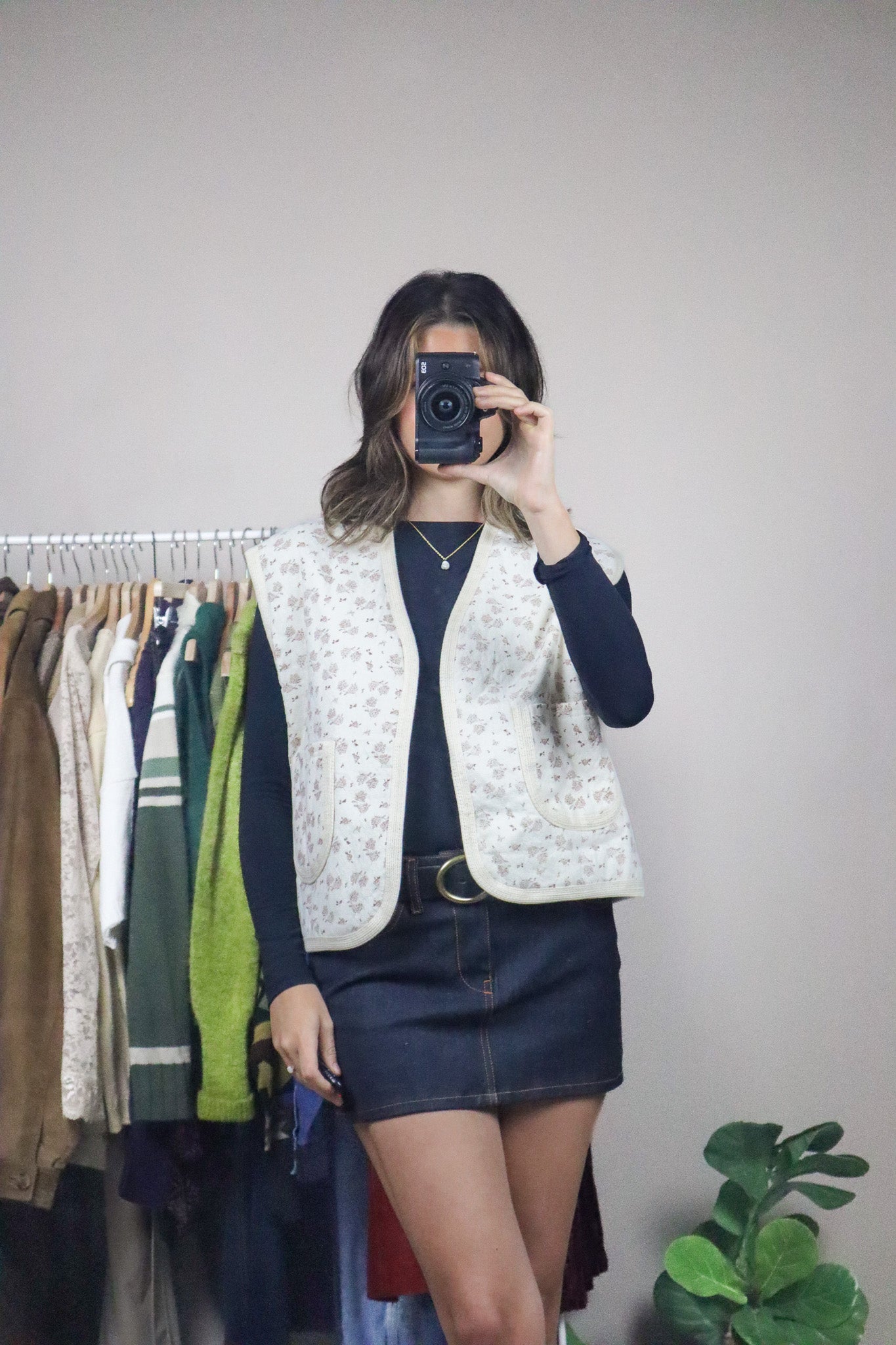 Modern x Floral Vest (M/L)