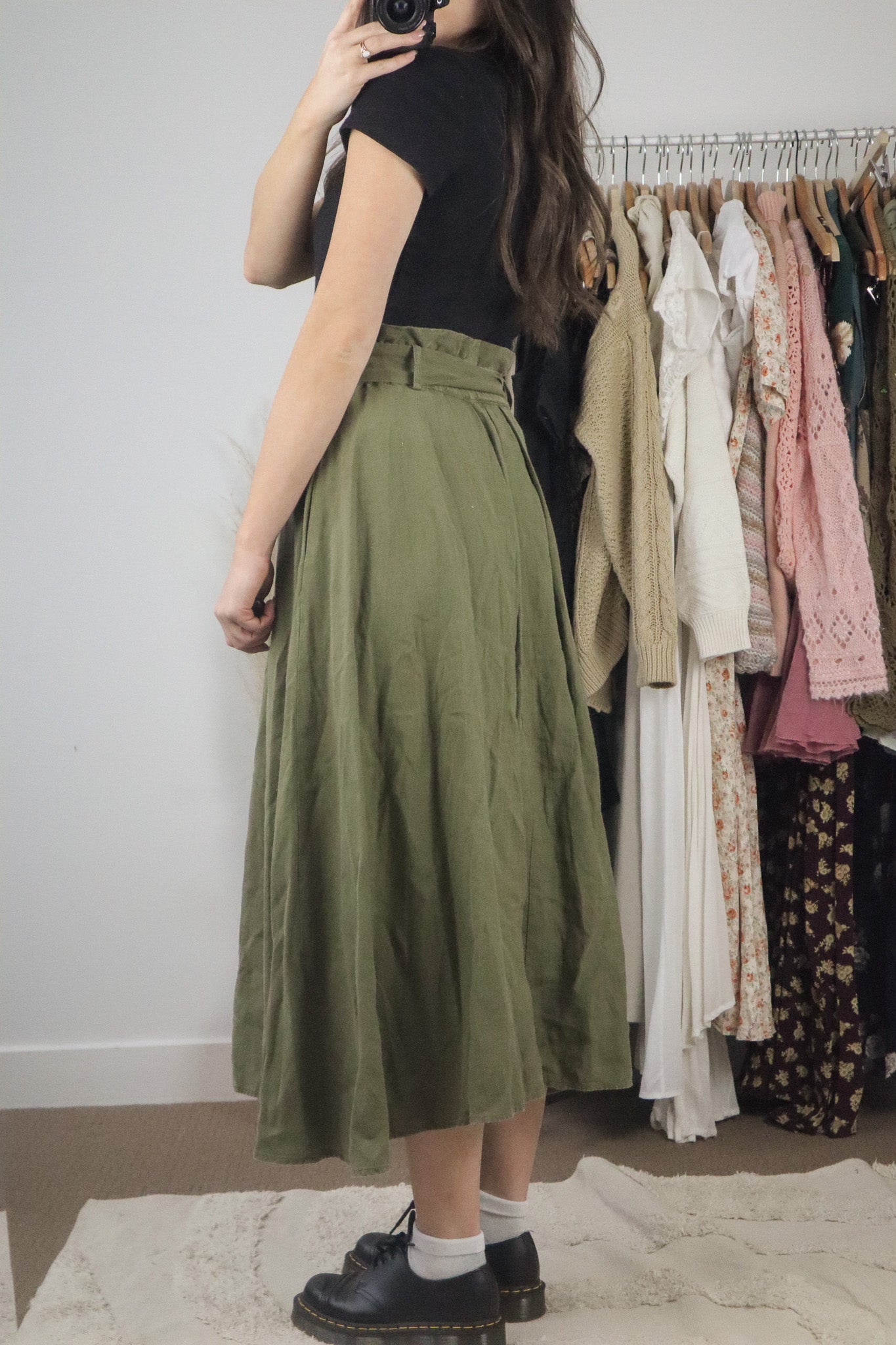 Modern x Linen Blend Skirt (4)