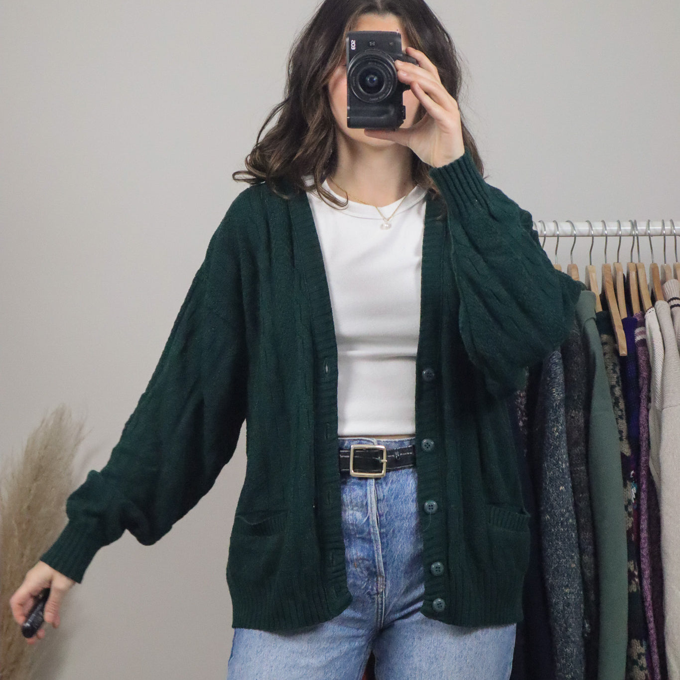 Made in Canada x Vintage x Knit Cardigan (S/M)