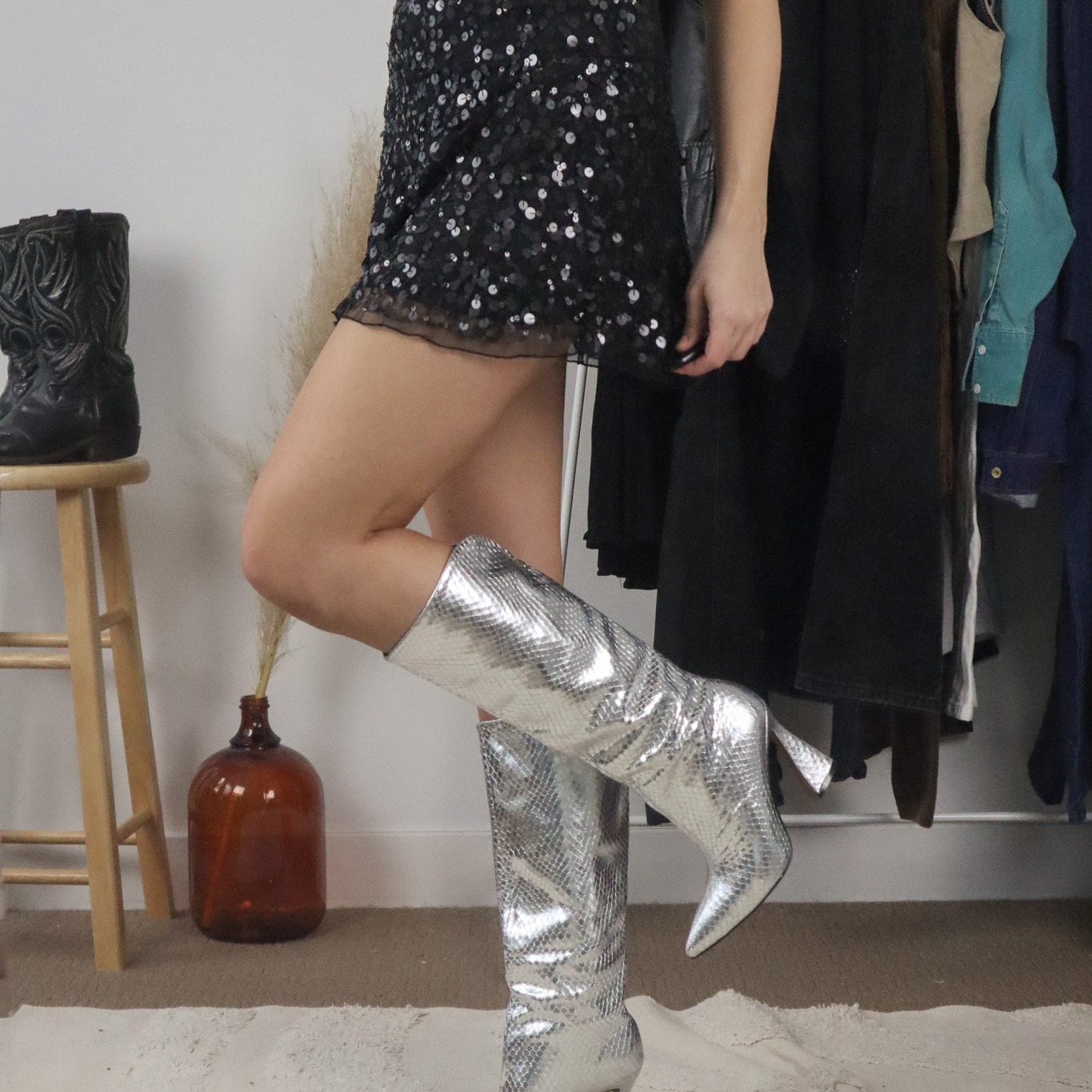 Leather x Silver Boots (7)
