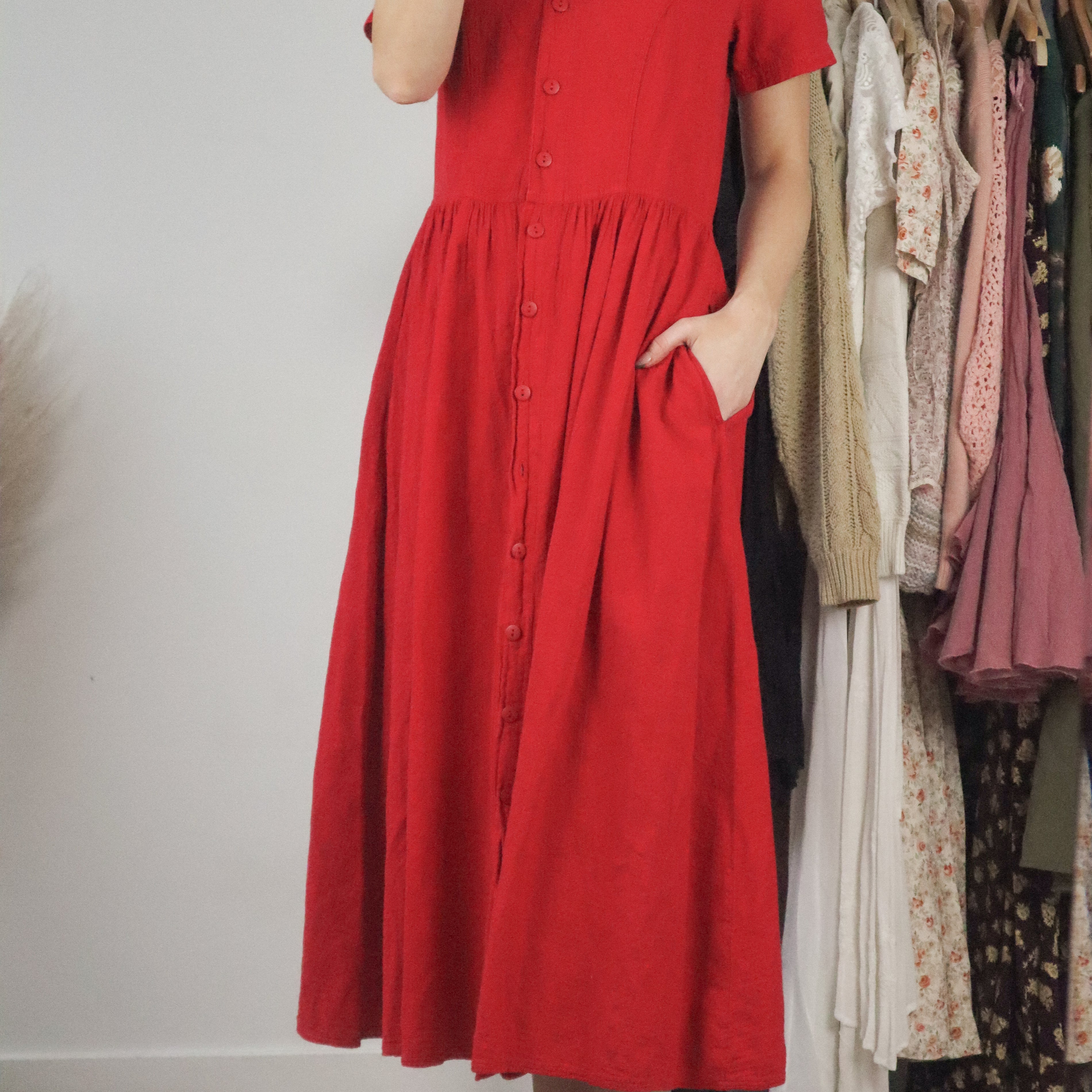 Made in Canada x Vintage x Button Down Dress (6/8)