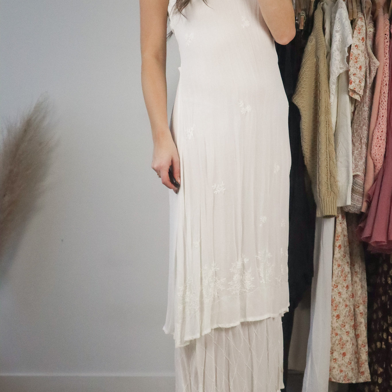 Vintage x Embroidered Maxi Dress (6)