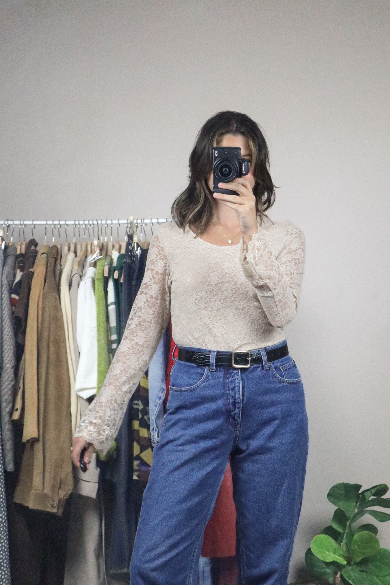 Vintage x Lace Long-Sleeve (S)