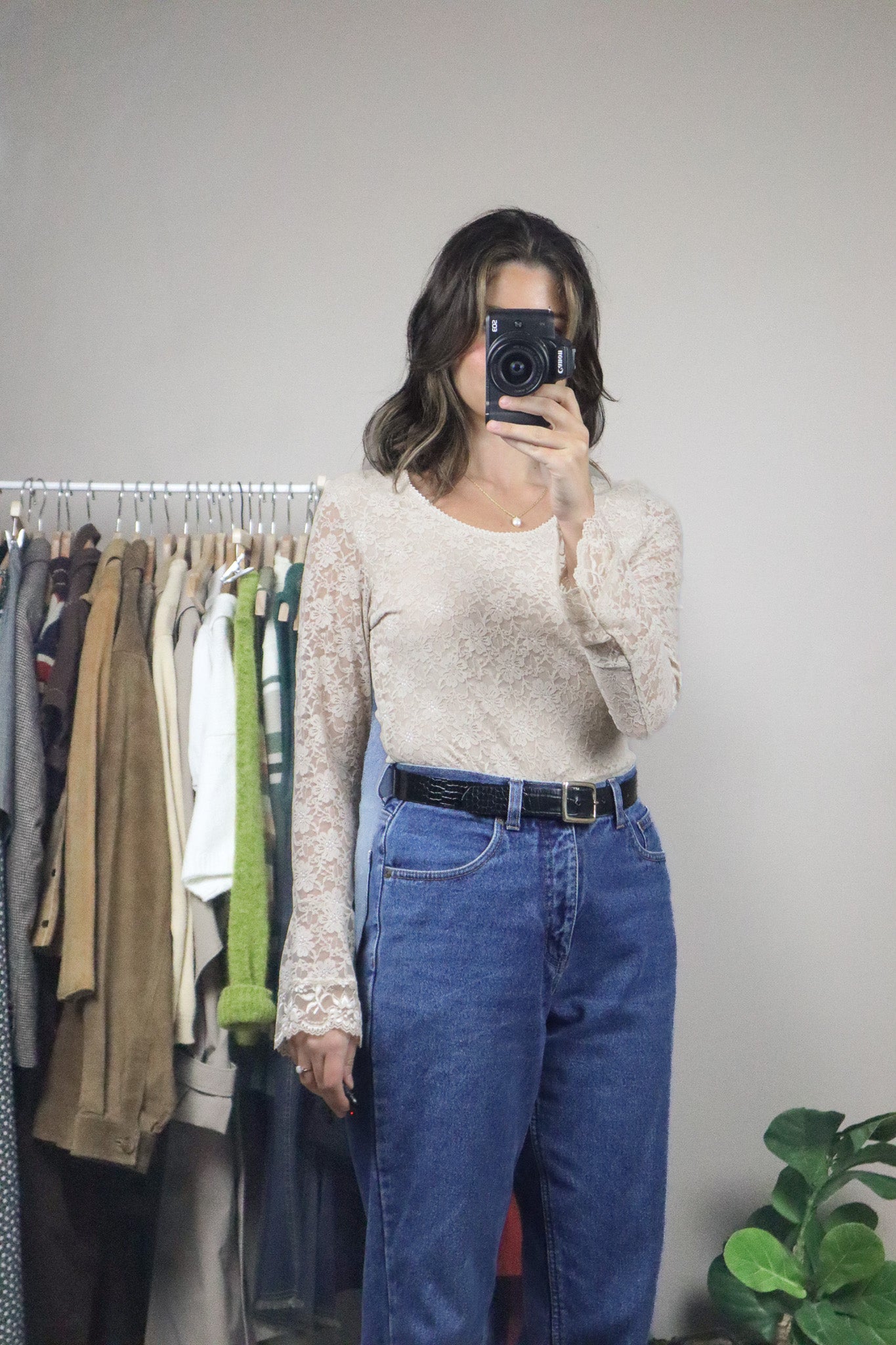 Vintage x Lace Long-Sleeve (S)