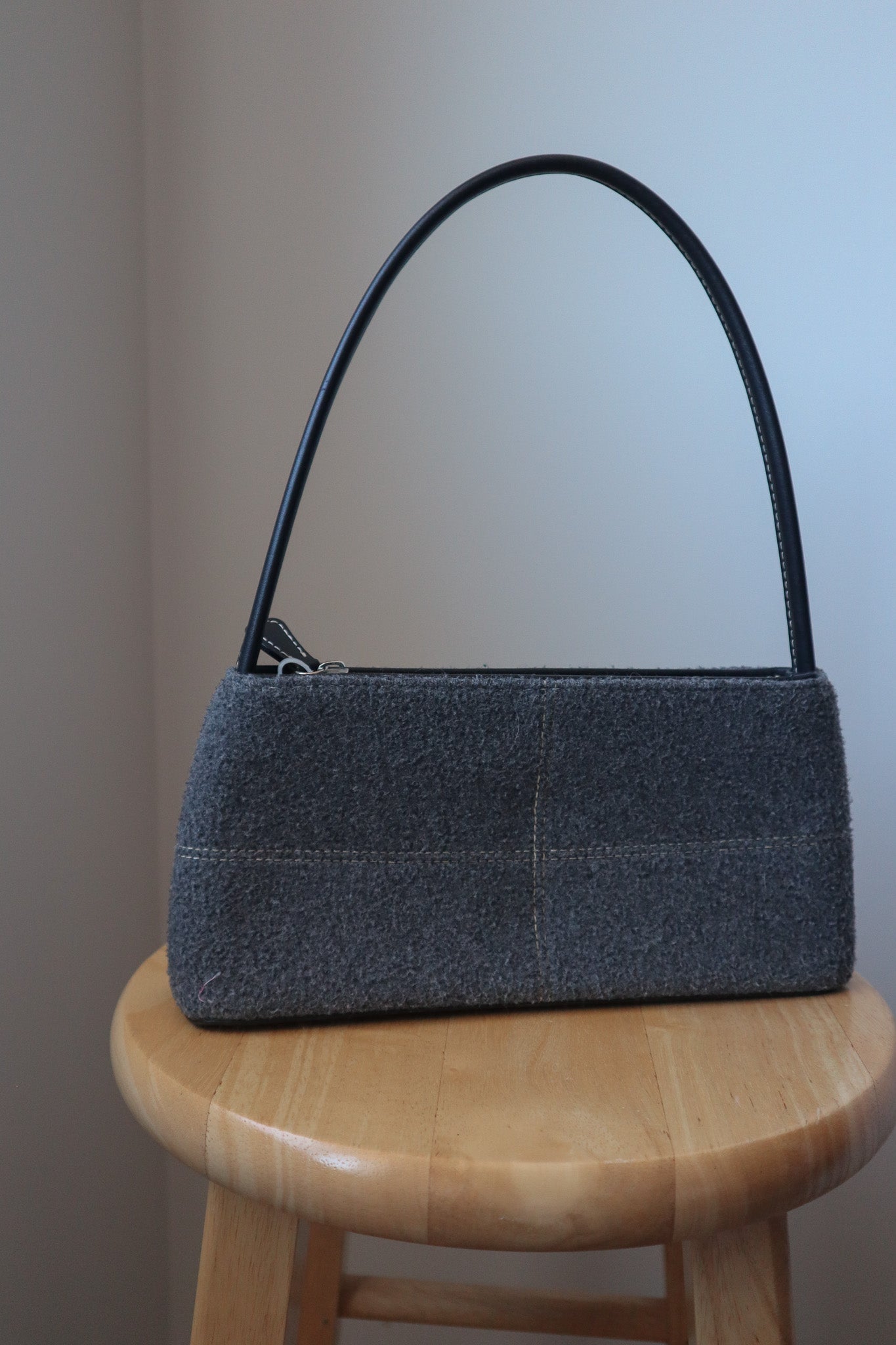 Vintage x Felted Mini Bag