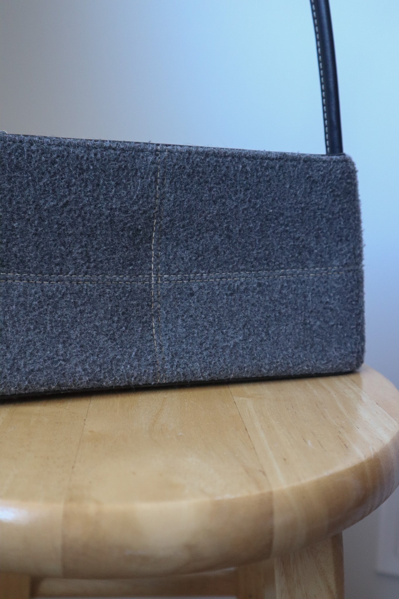 Vintage x Felted Mini Bag