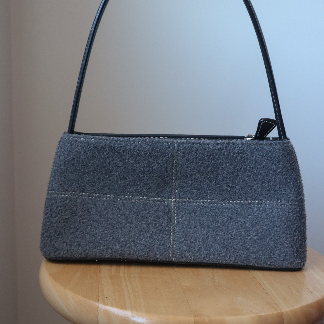 Vintage x Felted Mini Bag