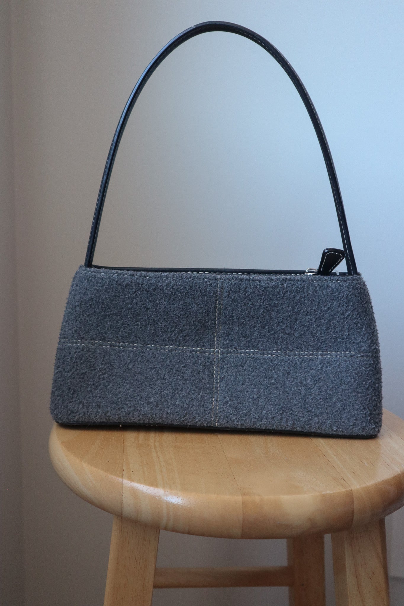 Vintage x Felted Mini Bag