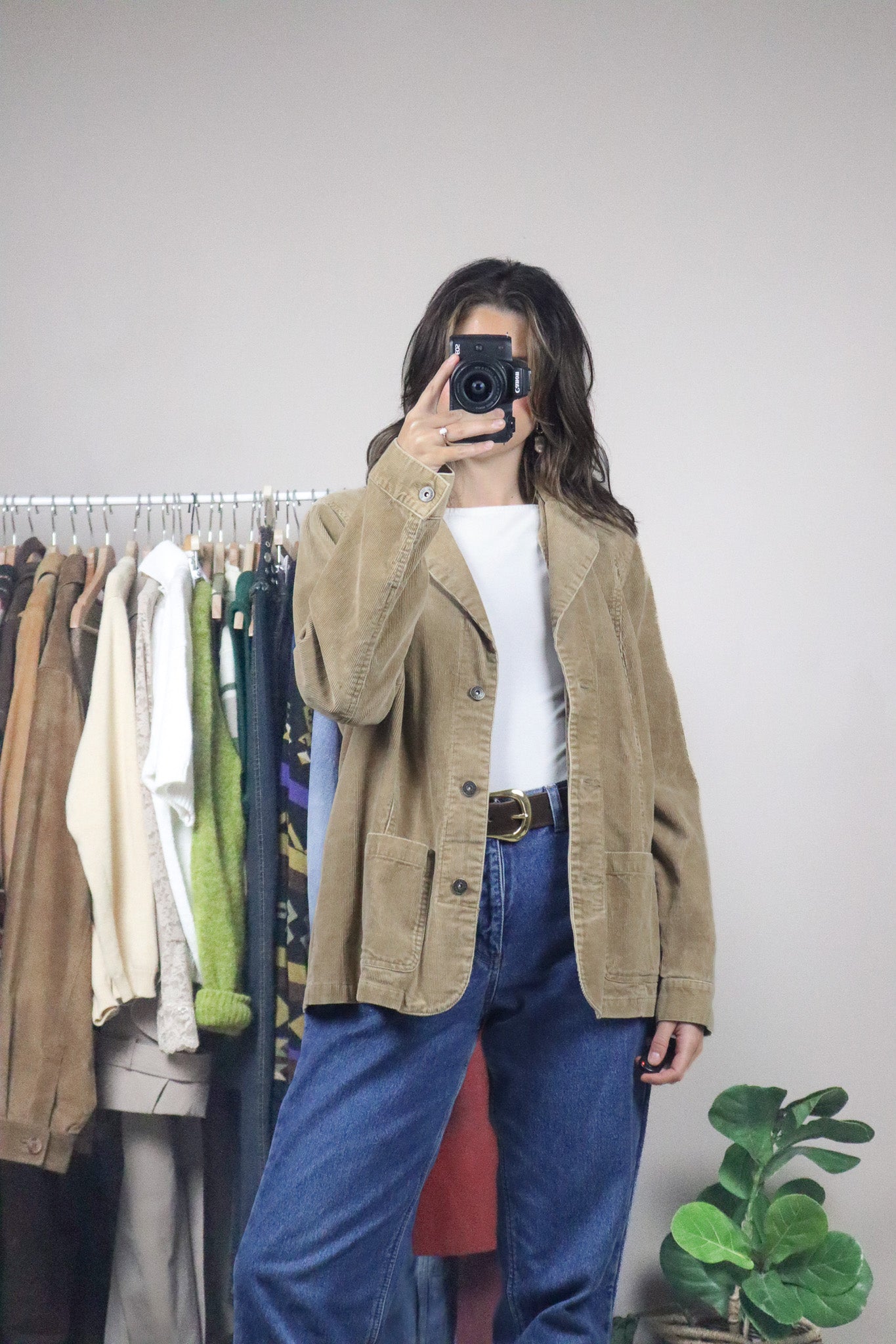Vintage x Corduroy Jacket (M)