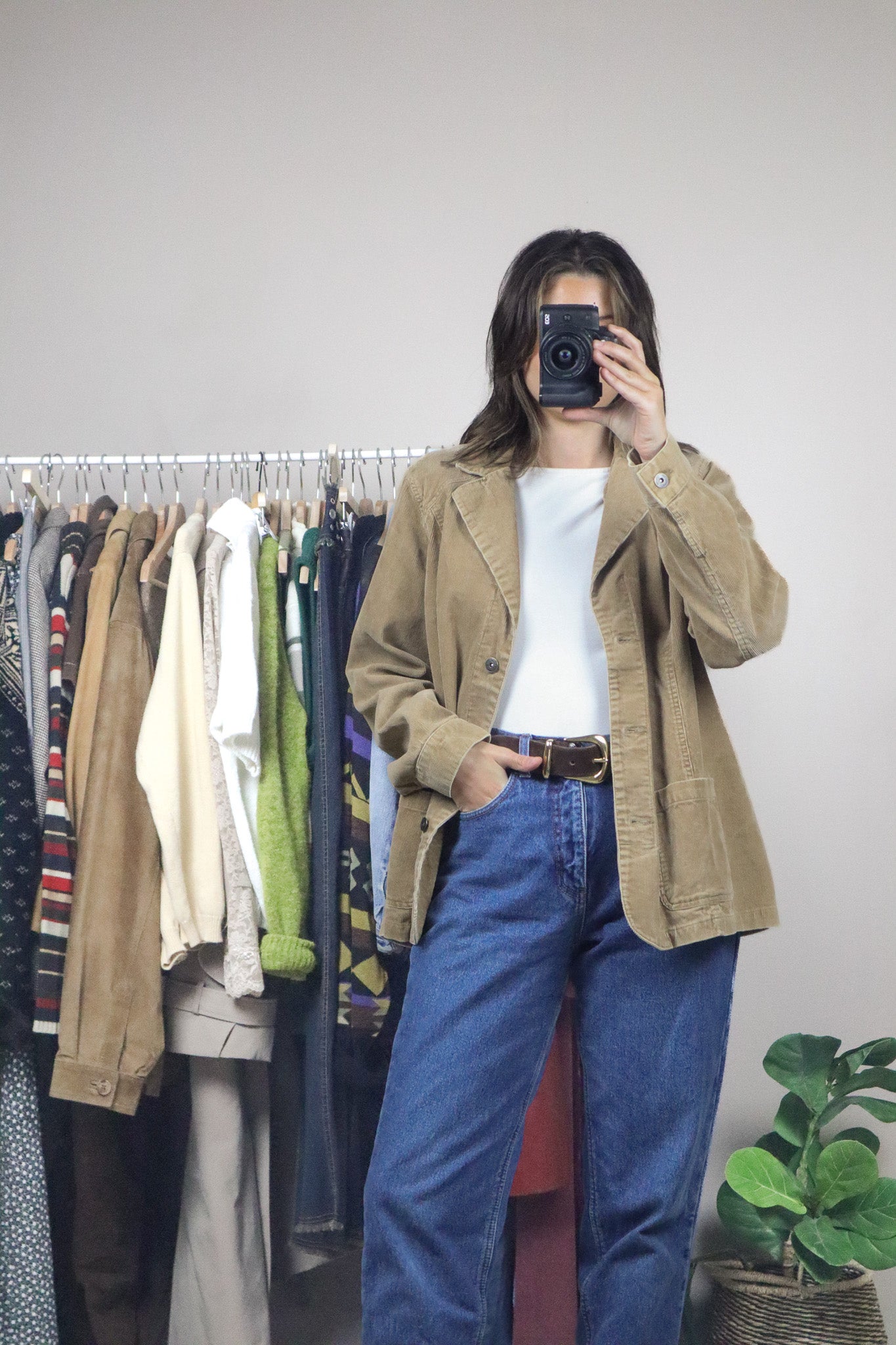 Vintage x Corduroy Jacket (M)