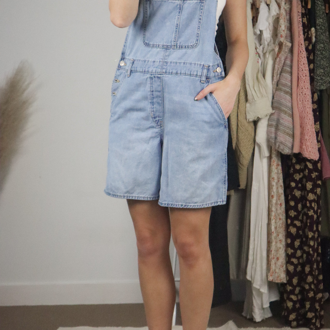 Modern x Denim Shortalls (S/M)