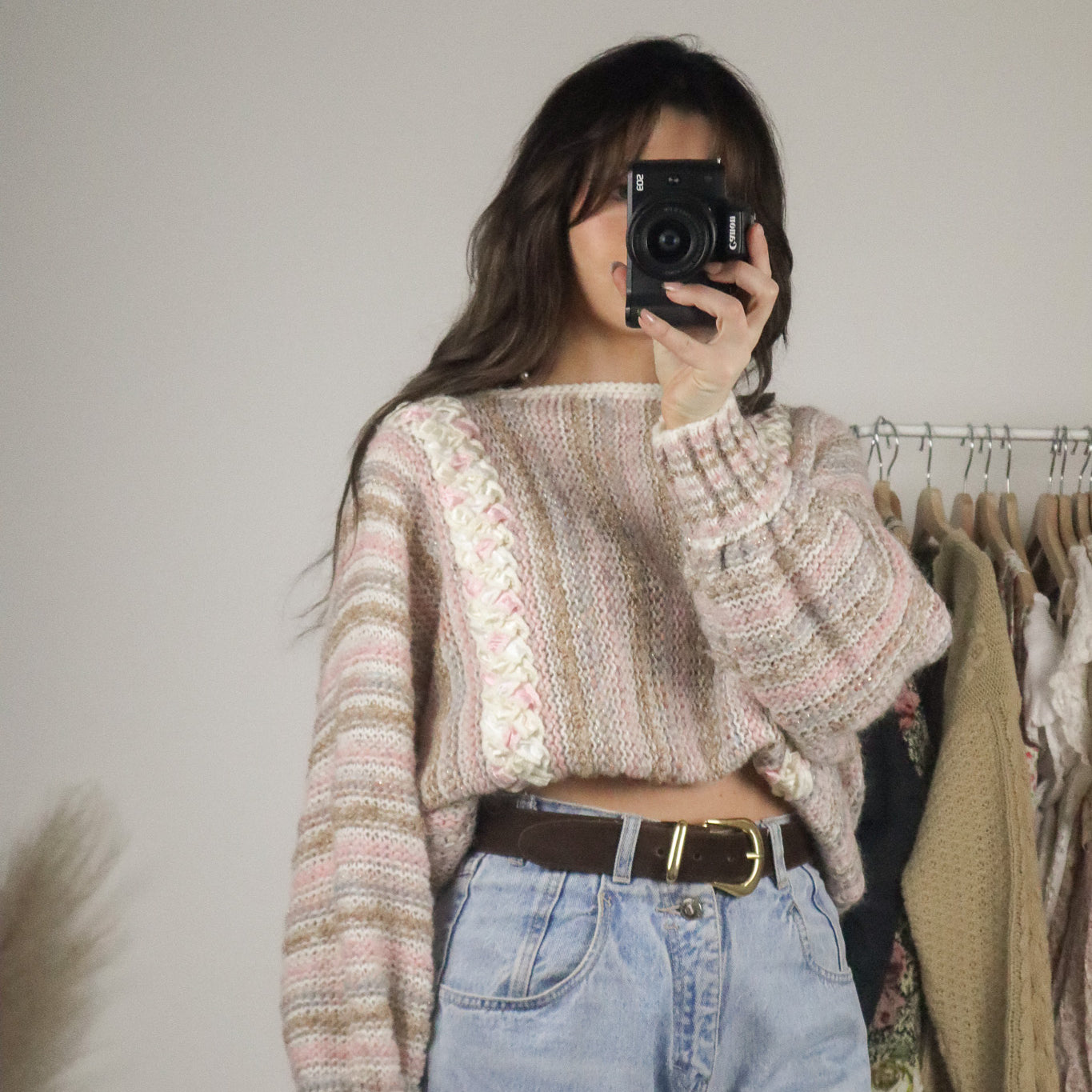 Made in Italy x Vintage x Wool Blend Simmer Knit (M)