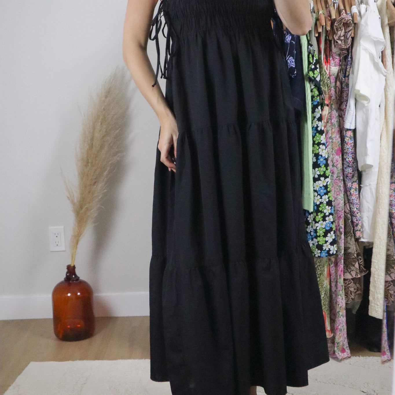Modern x Cotton Smocked Zara Bow Maxi Dress (6)